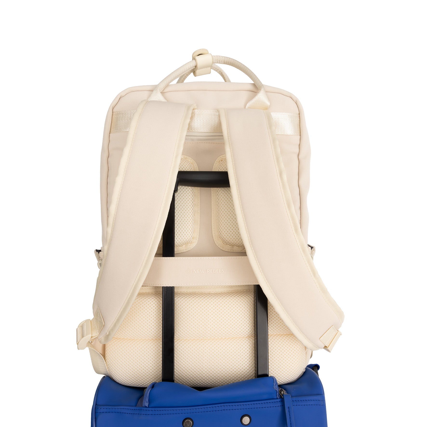 Ribbi - Laptoprugzak 'Milwaukee' beige 18L