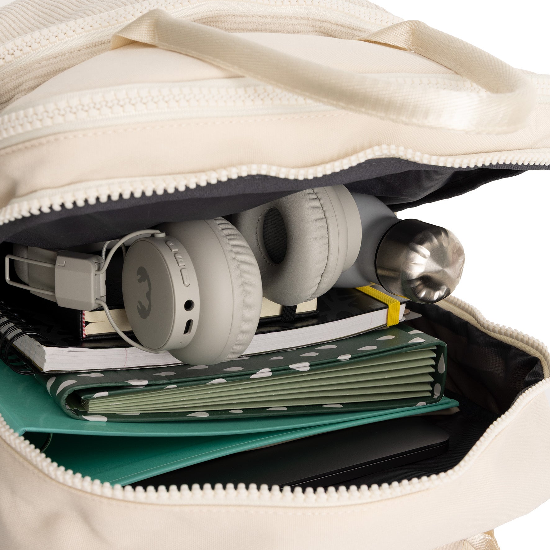 Ribbi - Laptoprugzak 'Milwaukee' beige 18L