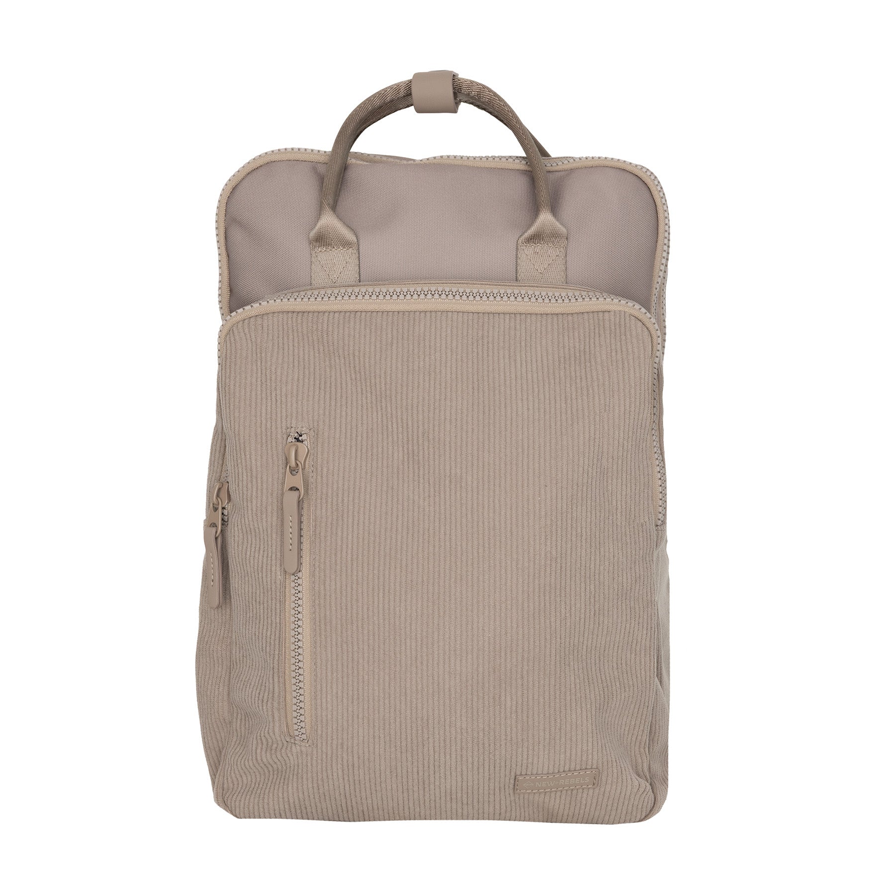 Ribbi - Laptoprugzak 'Milwaukee' taupe 18L