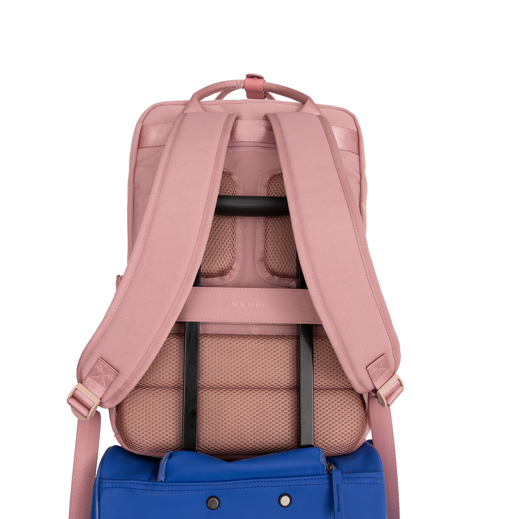 Ribbi - Laptoprugzak 'Milwaukee' old pink 18L