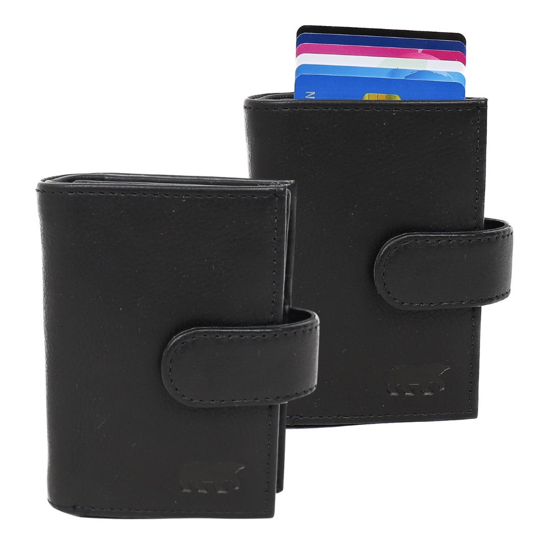 Double card holder 'Eric' black