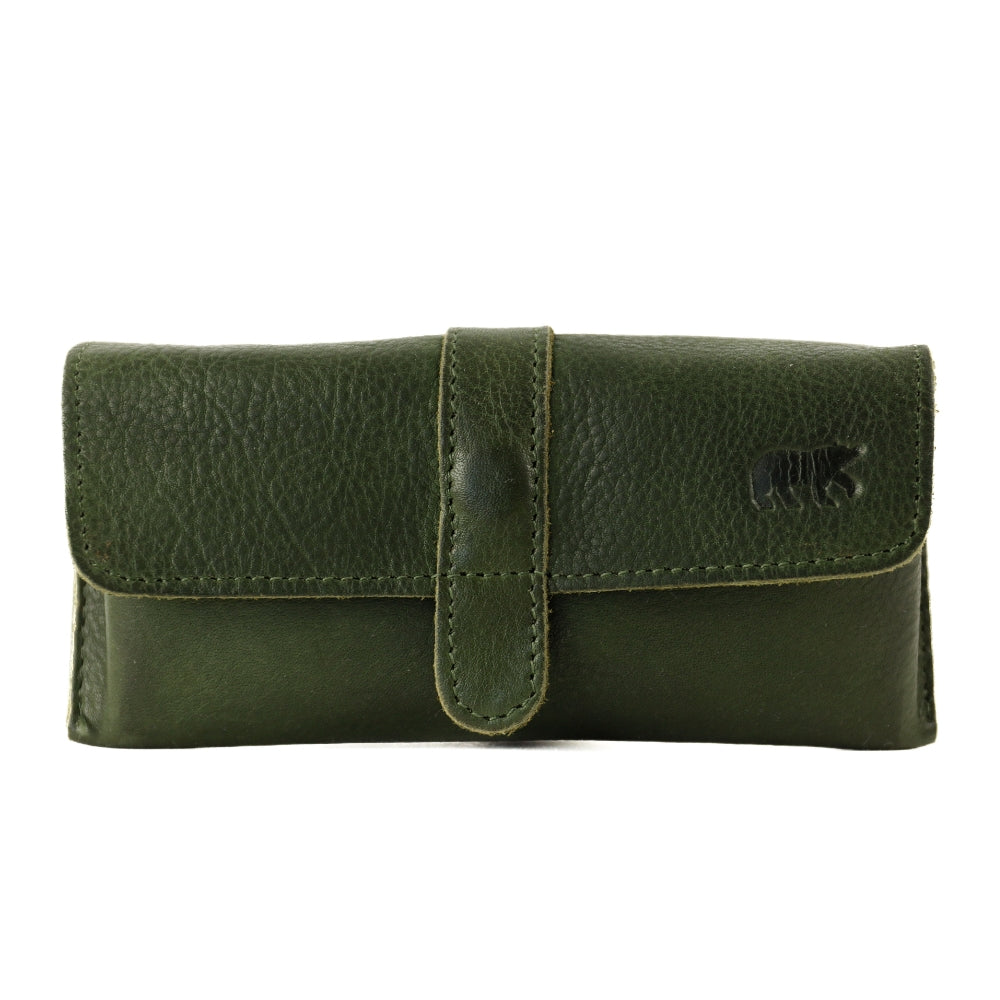 Glasses case 'Weta' green