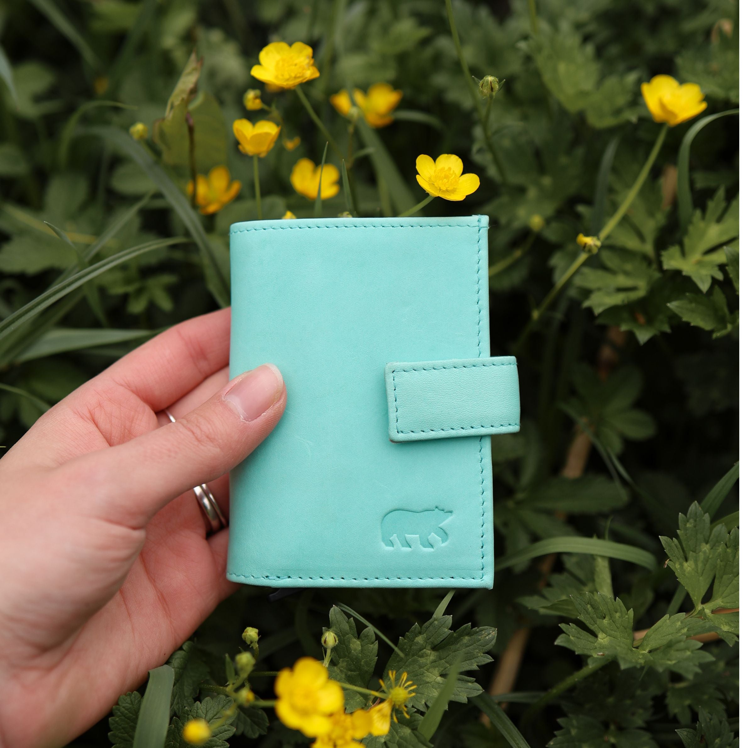 RFID Pasjeshouder 'Elsie' jade