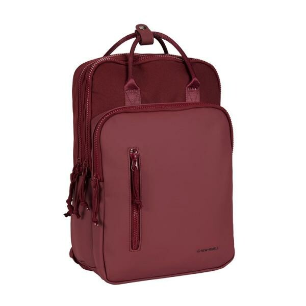 Water-repellent backpack 'Milwaukee' 2.0 bordeaux