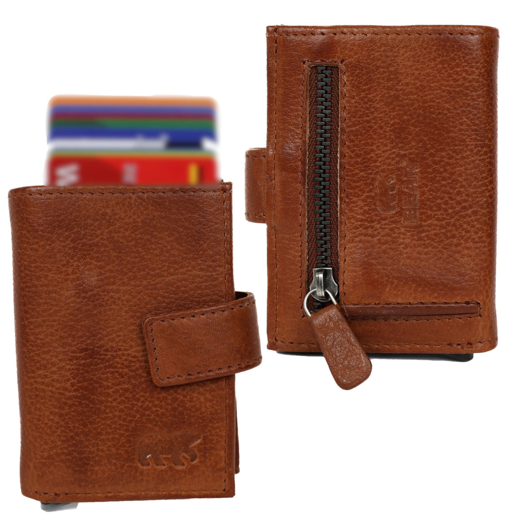 XL Card holder 'Mo' cognac