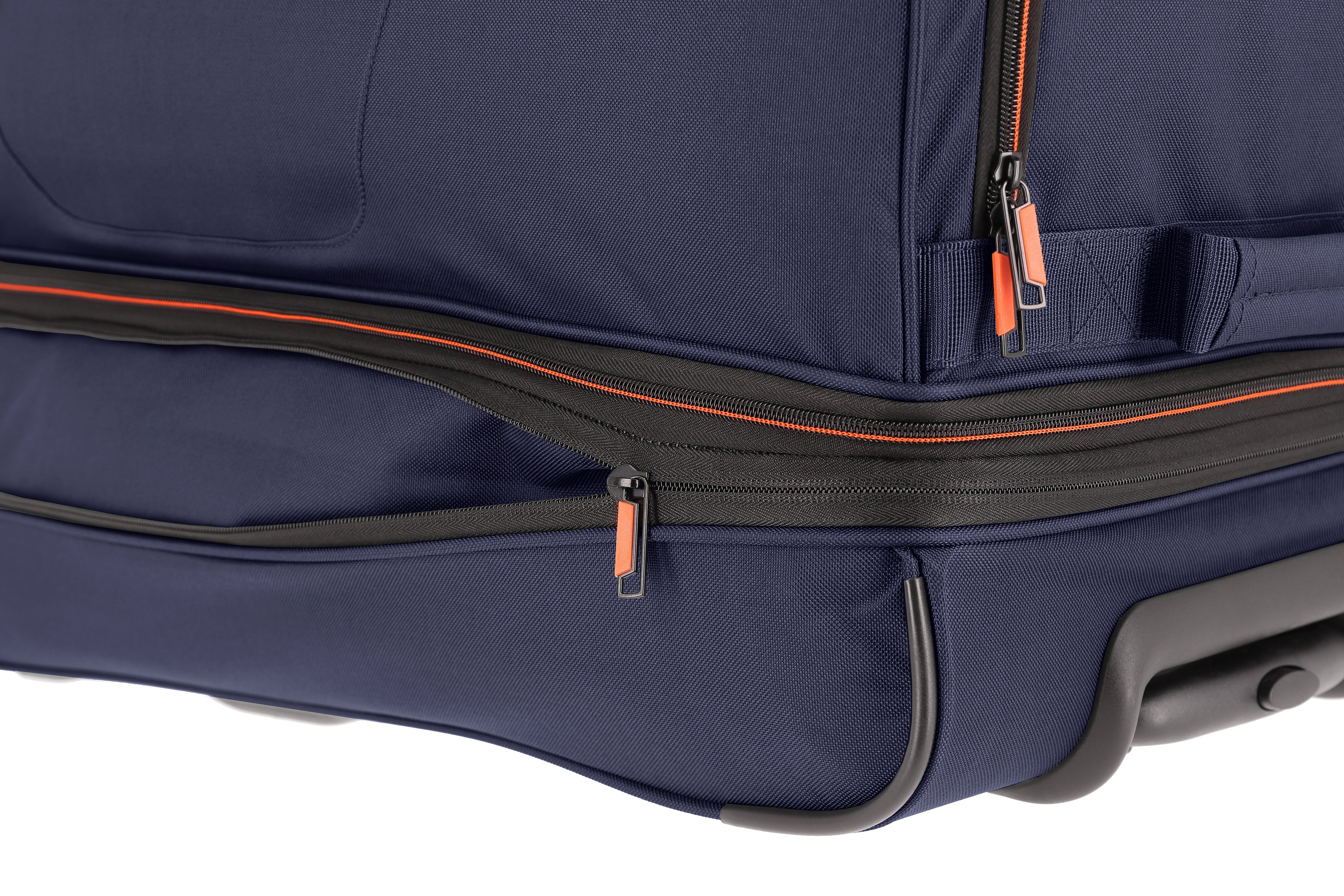 Basics Wheeled Duffle L Exp. navy