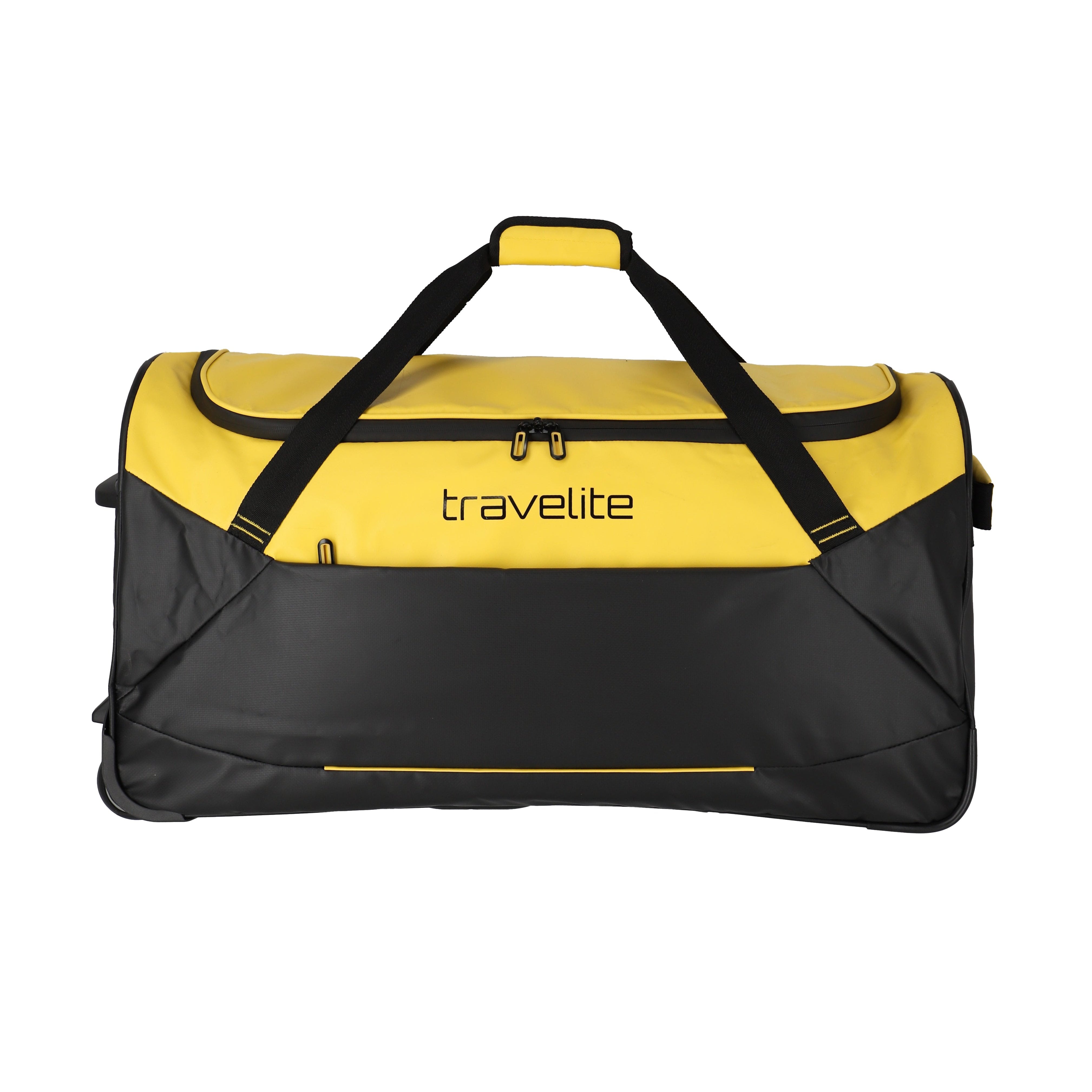 Basics Waterproof Travel Bag Exp. black/yellow