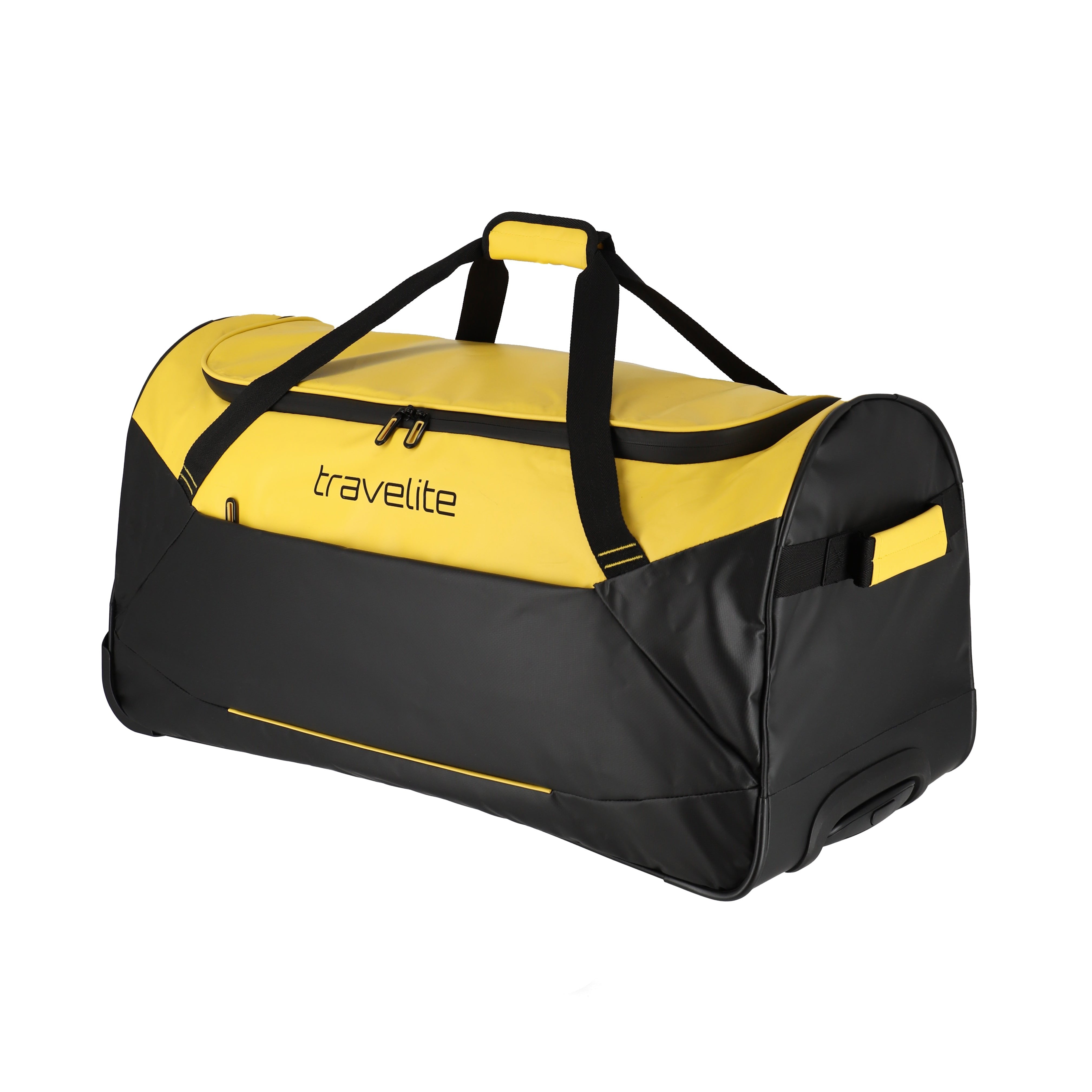 Basics Waterproof Travel Bag Exp. black/yellow