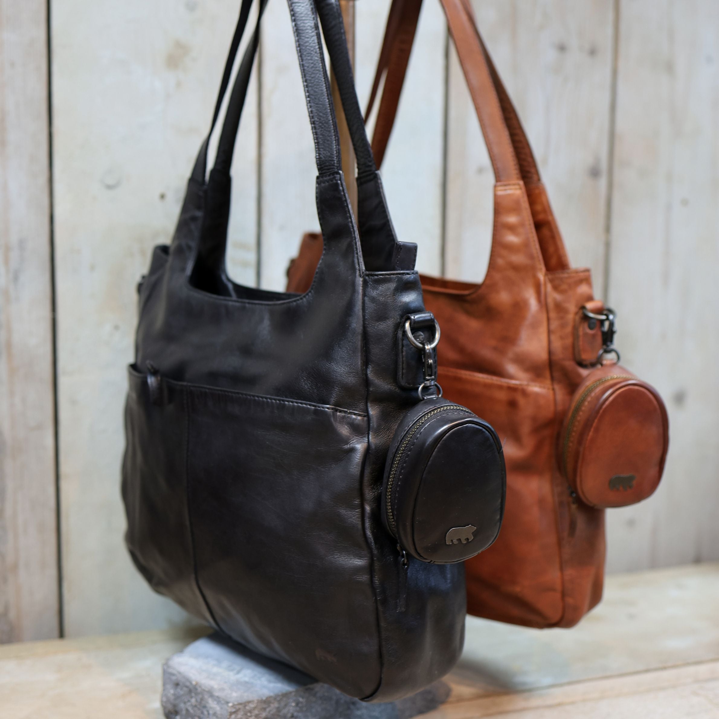 Bag Charm/Case 'Fieke' black