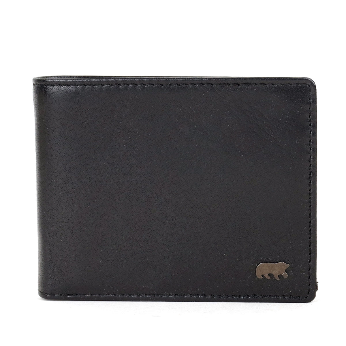 Heren portemonnee/billfold 'Niels' Andorra zwart