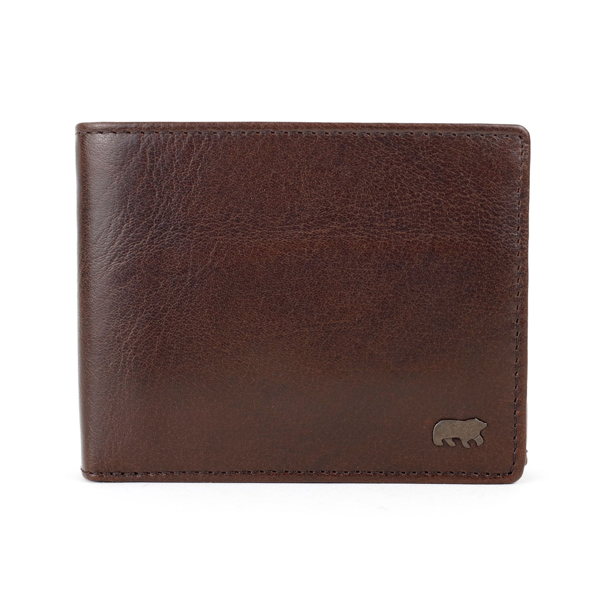 Heren portemonnee/billfold 'Niels' Andorra donkerbruin