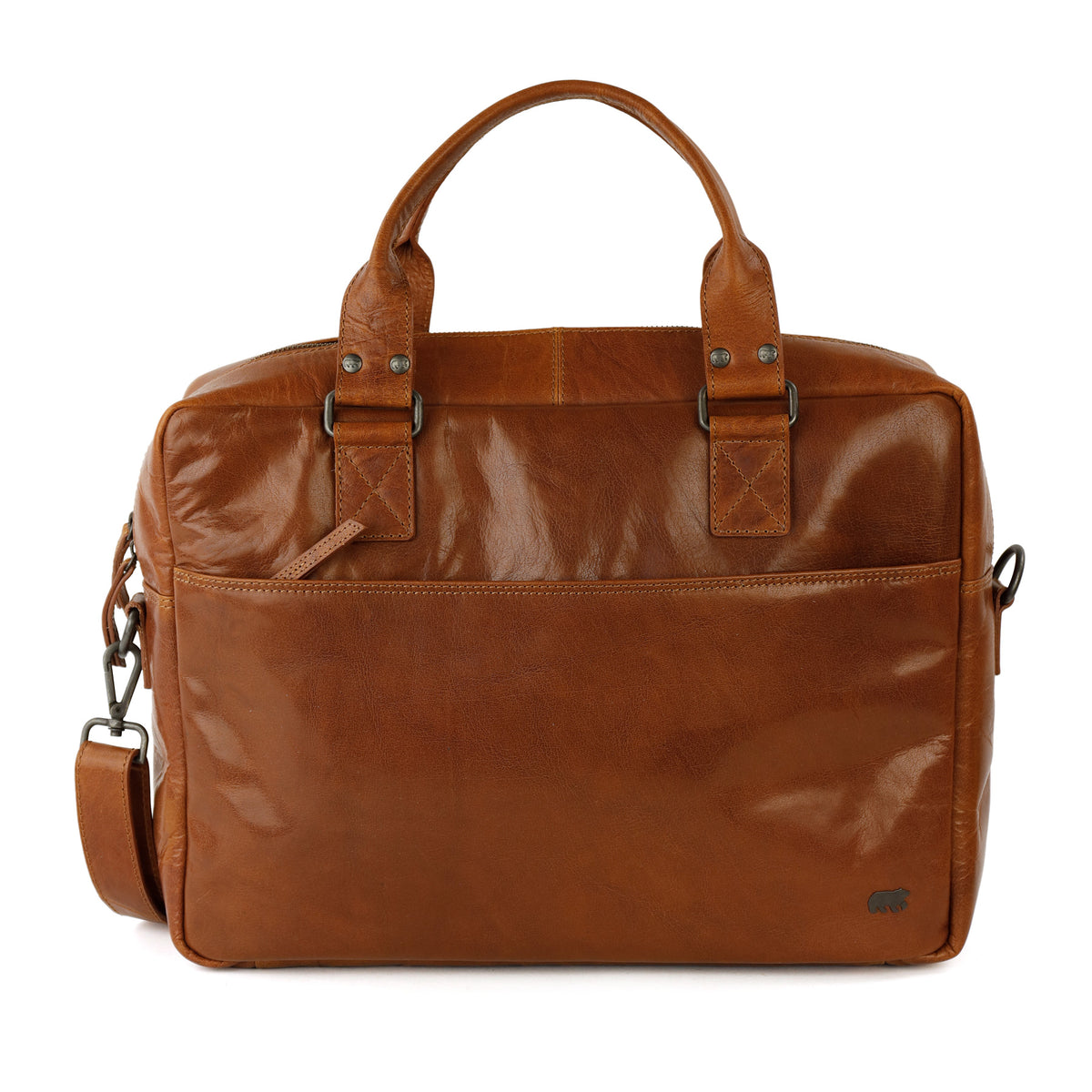 Laptoptas 15.6” 'River' Andorra cognac