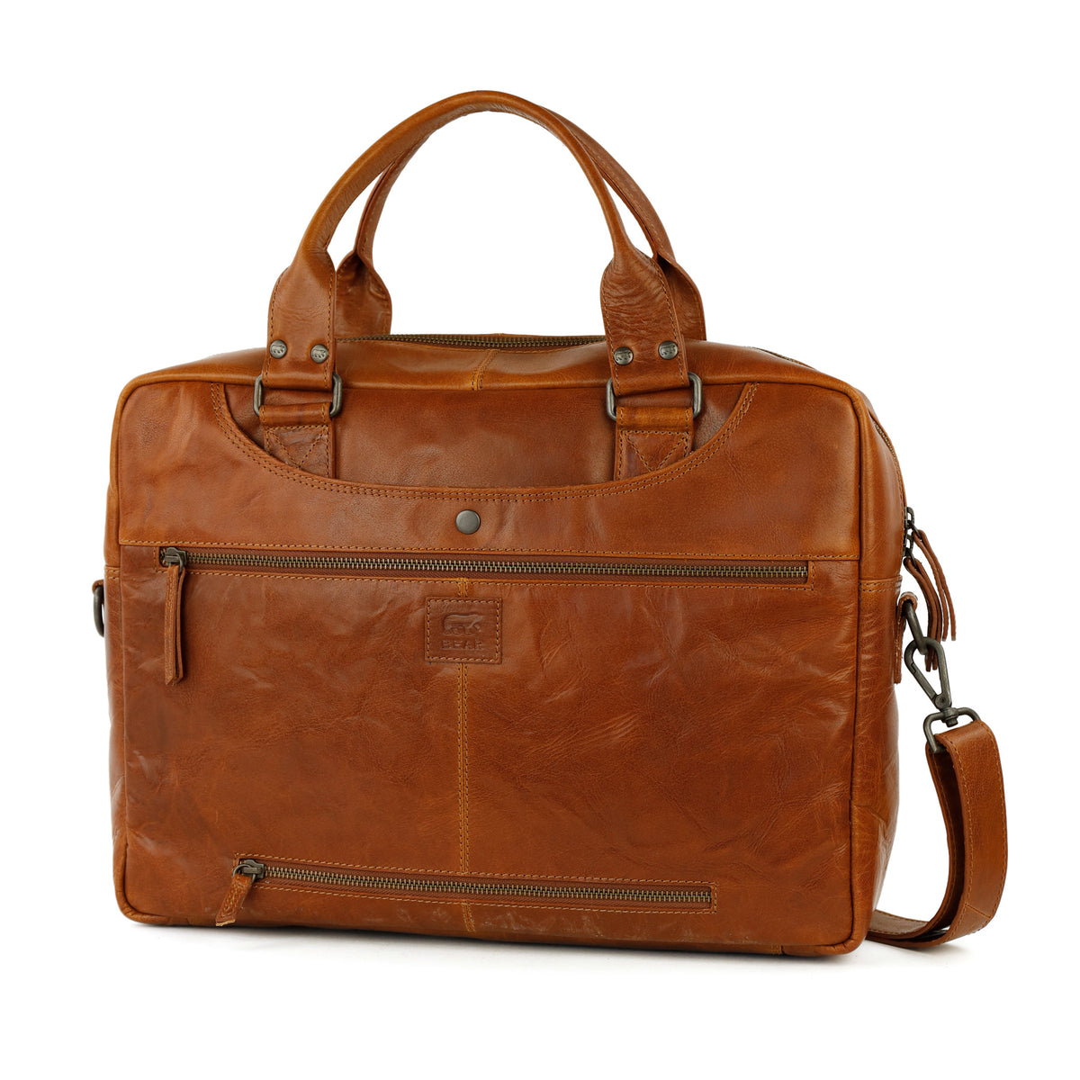 Laptoptas 15.6” 'River' Andorra cognac