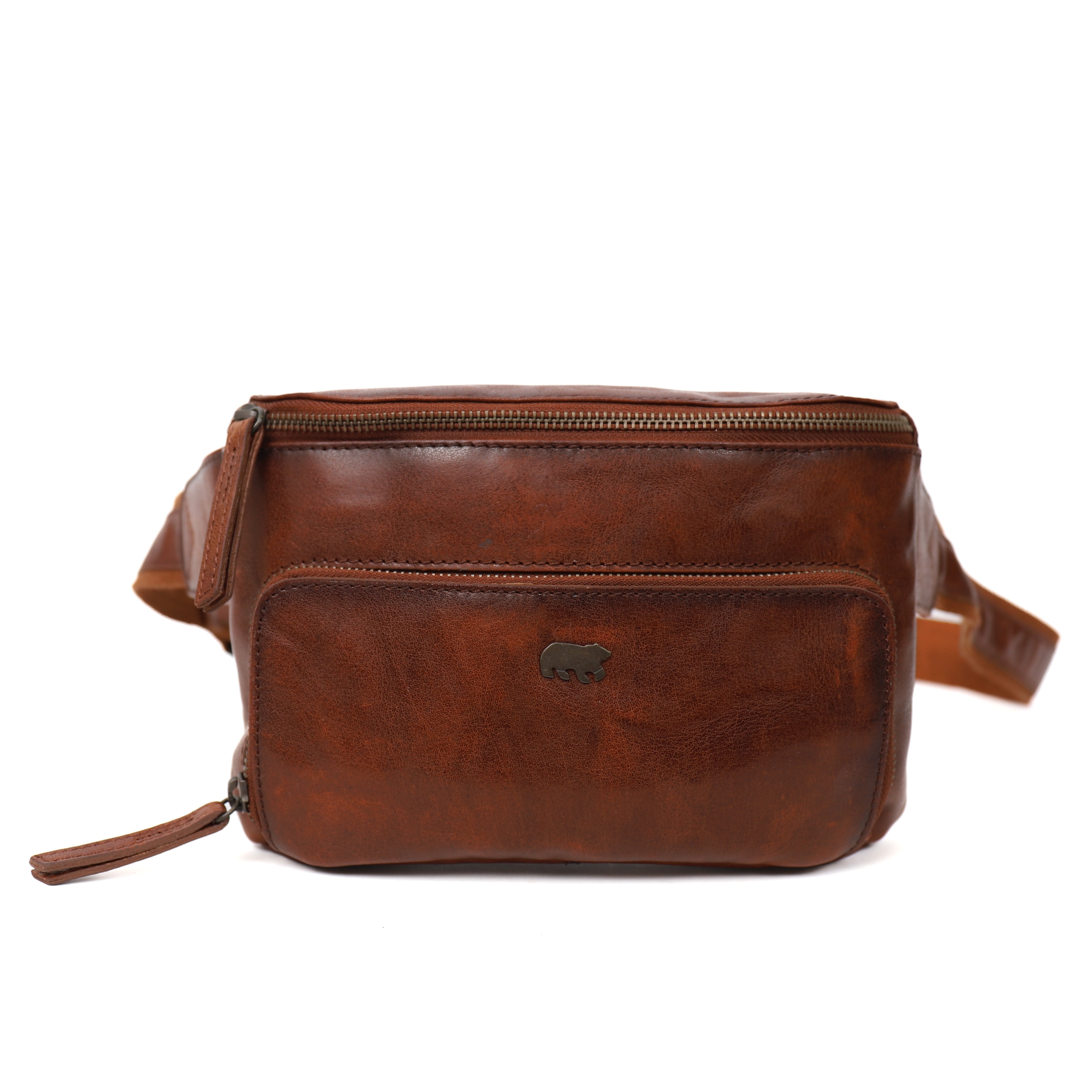 Waist bag 'Riley' cognac