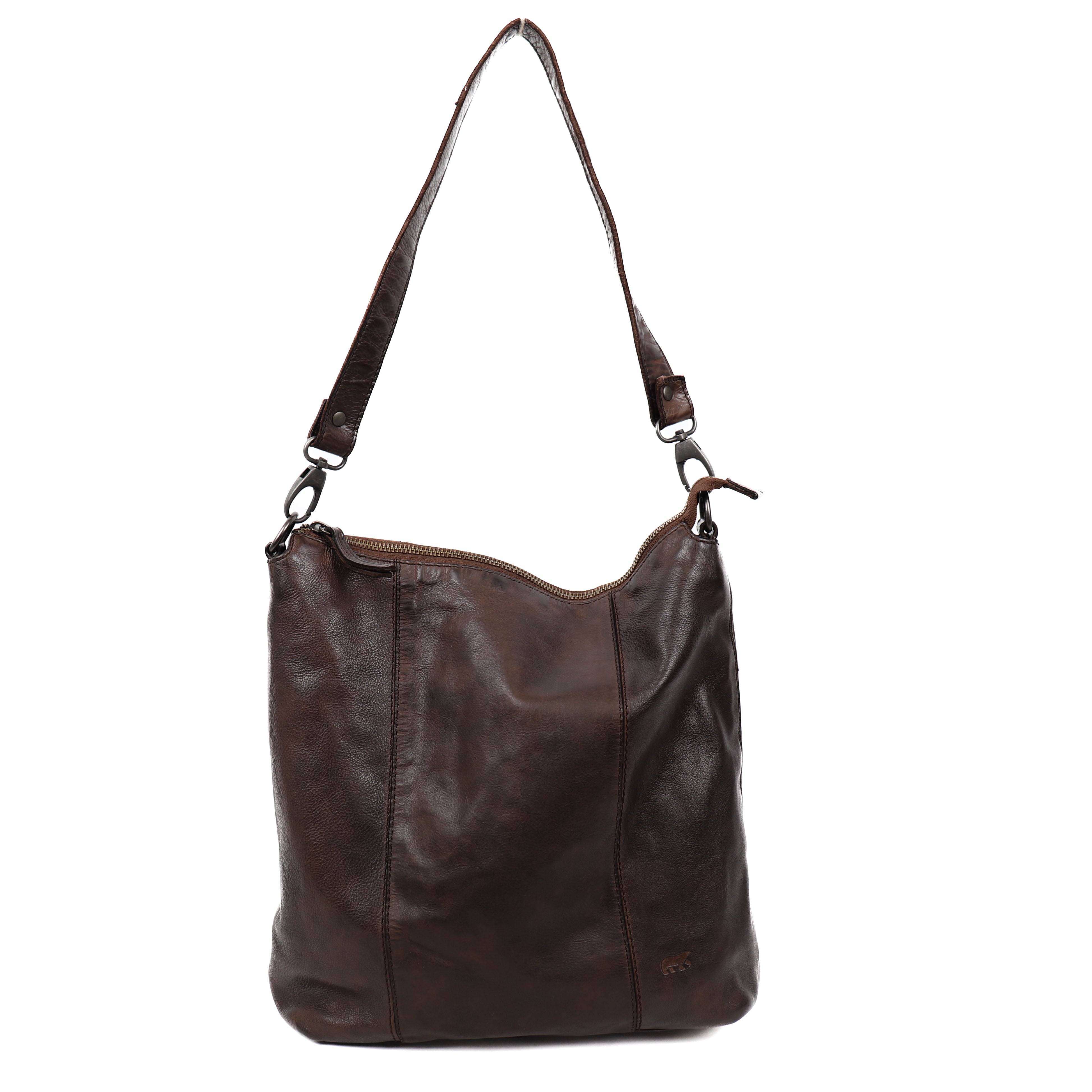 Hand/shoulder bag 'Ava' brown