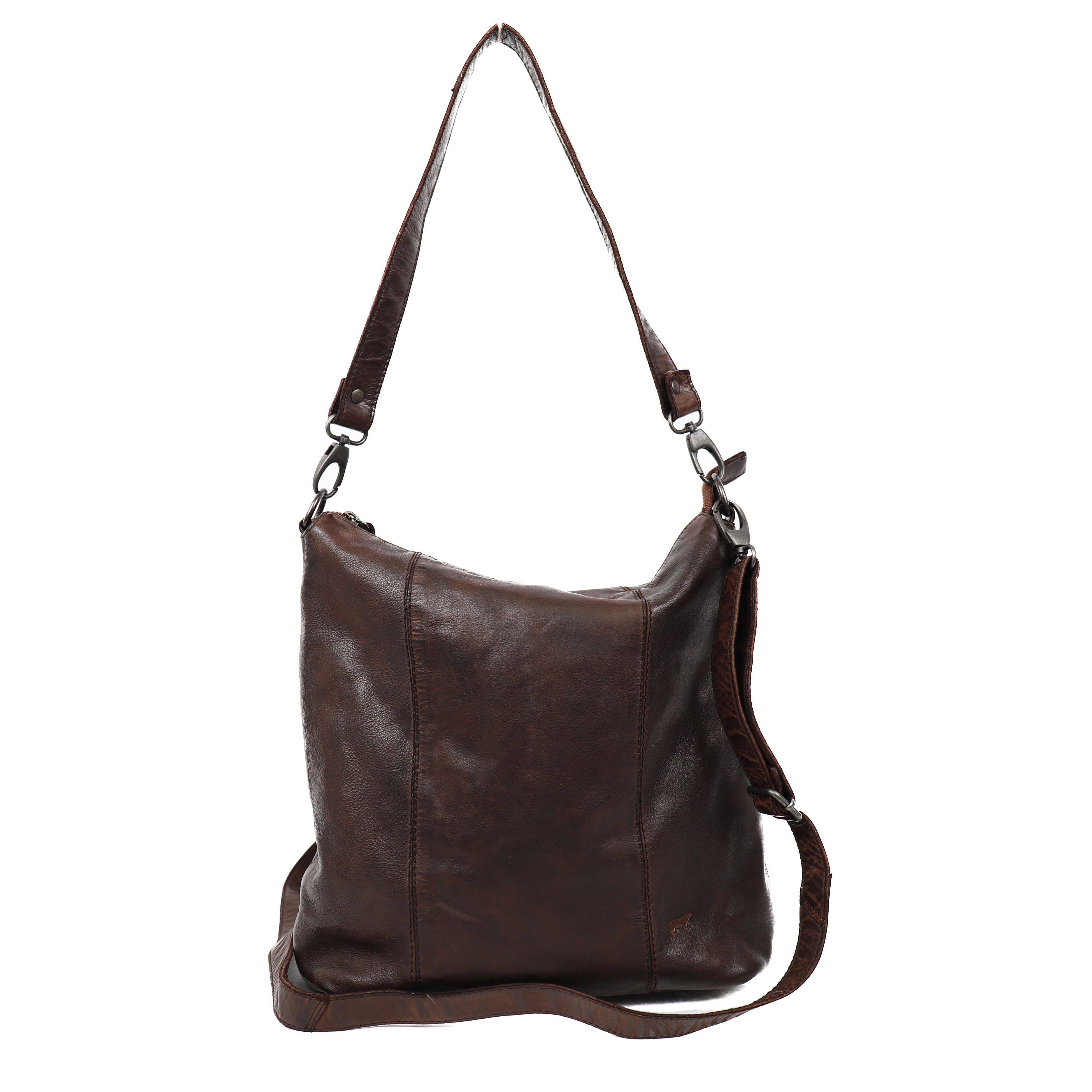 Hand/shoulder bag 'Ava' brown