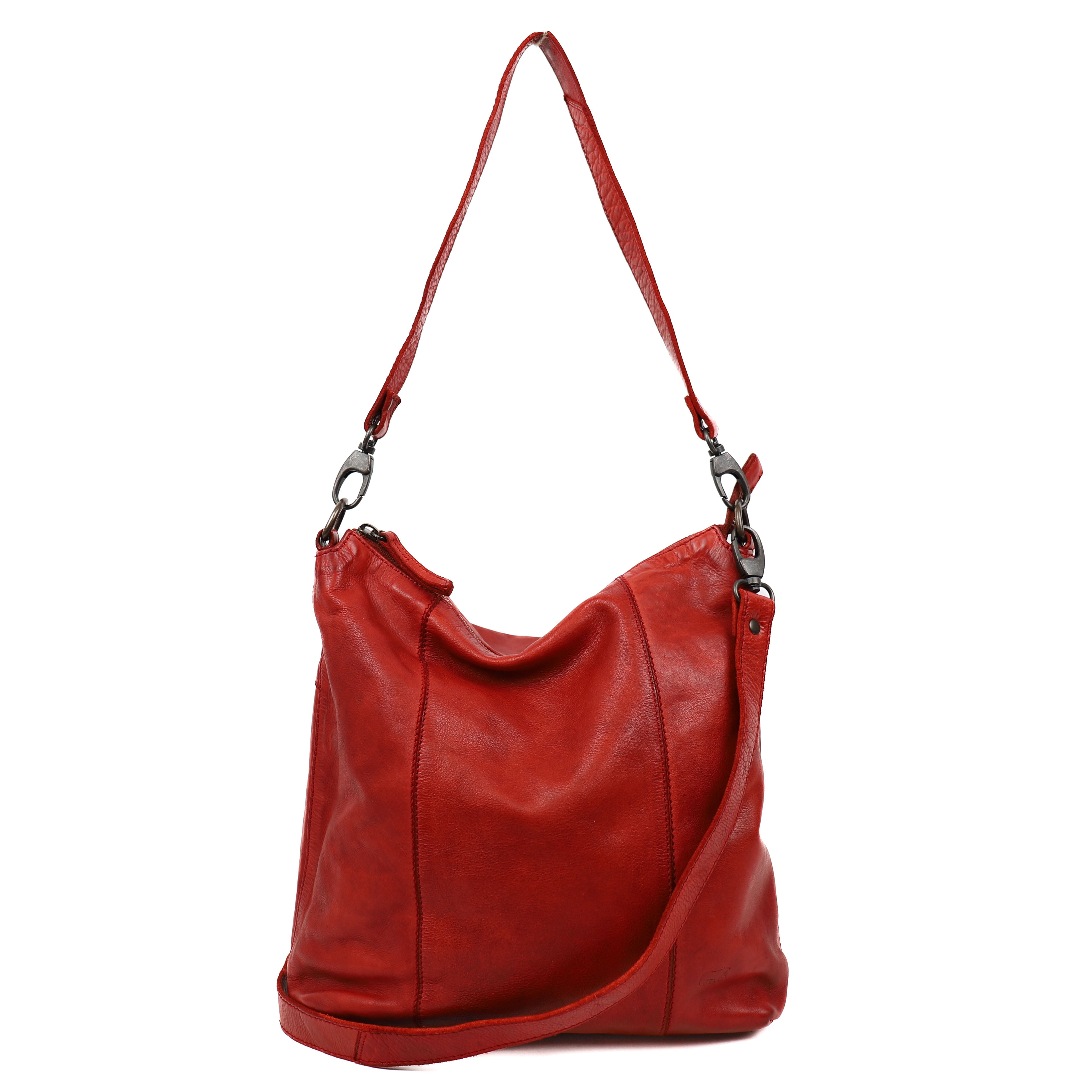 Hand/shoulder bag 'Ava' red