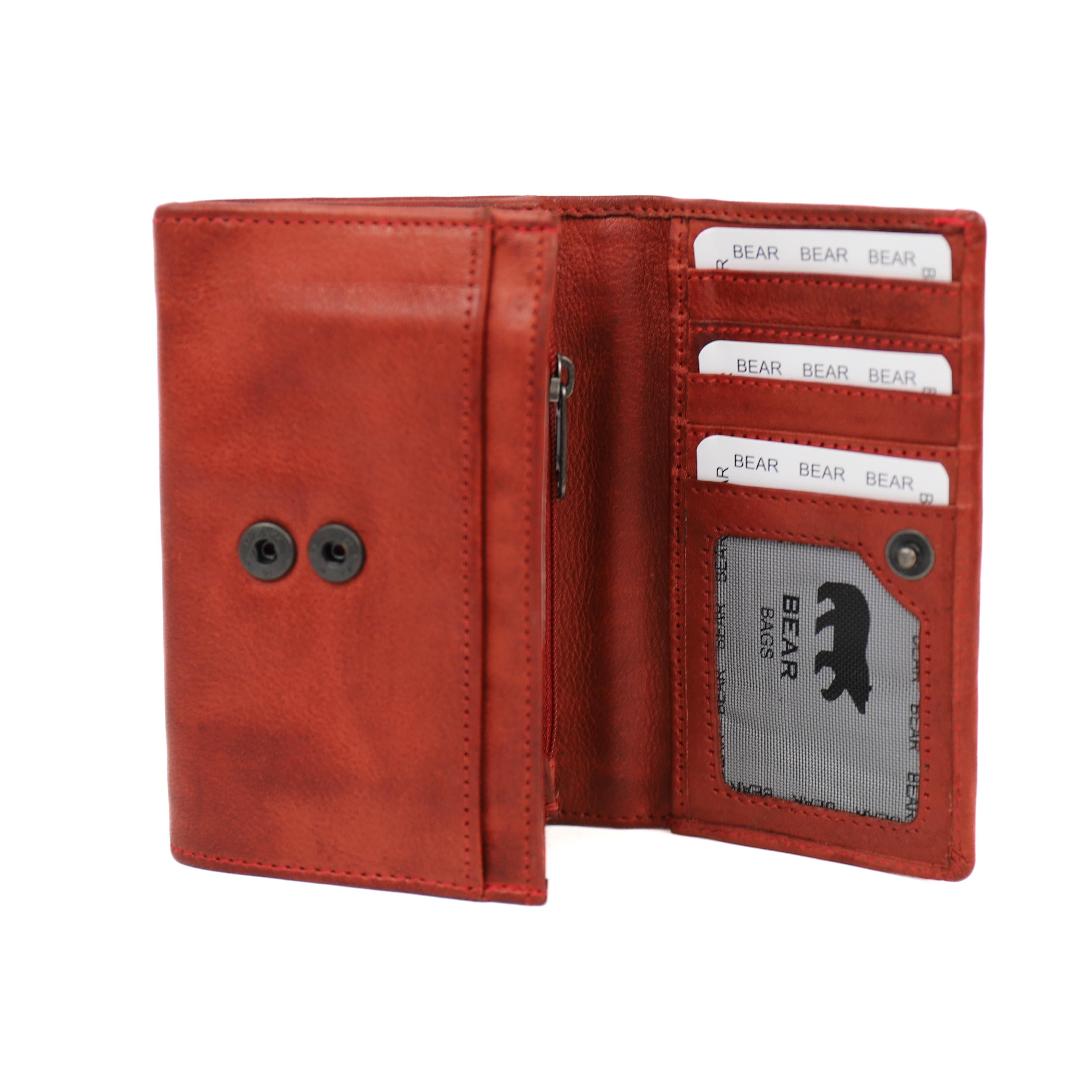 Wrap wallet 'Sweety' red - CP 5066
