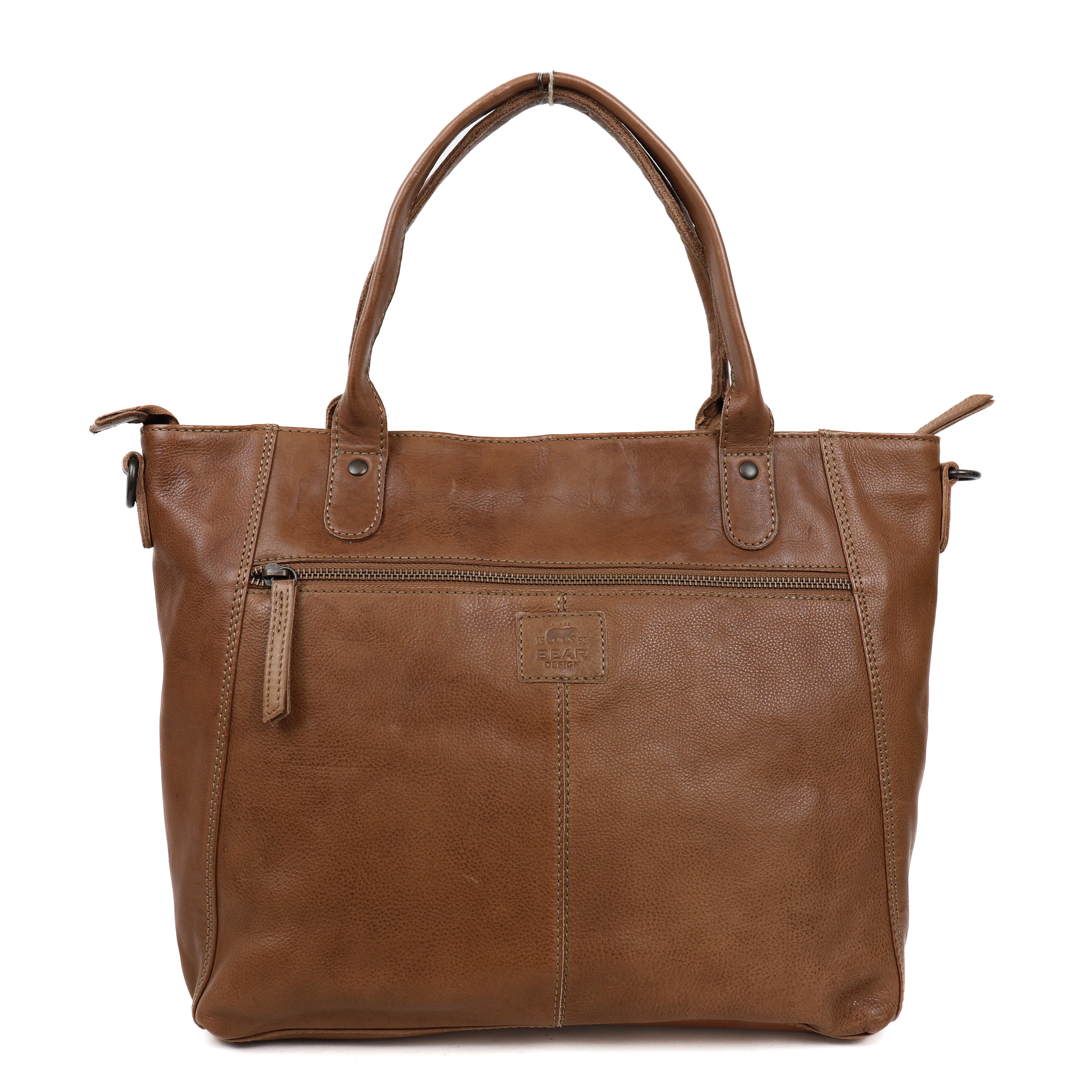 Hand/shoulder bag 'Freya' Brown