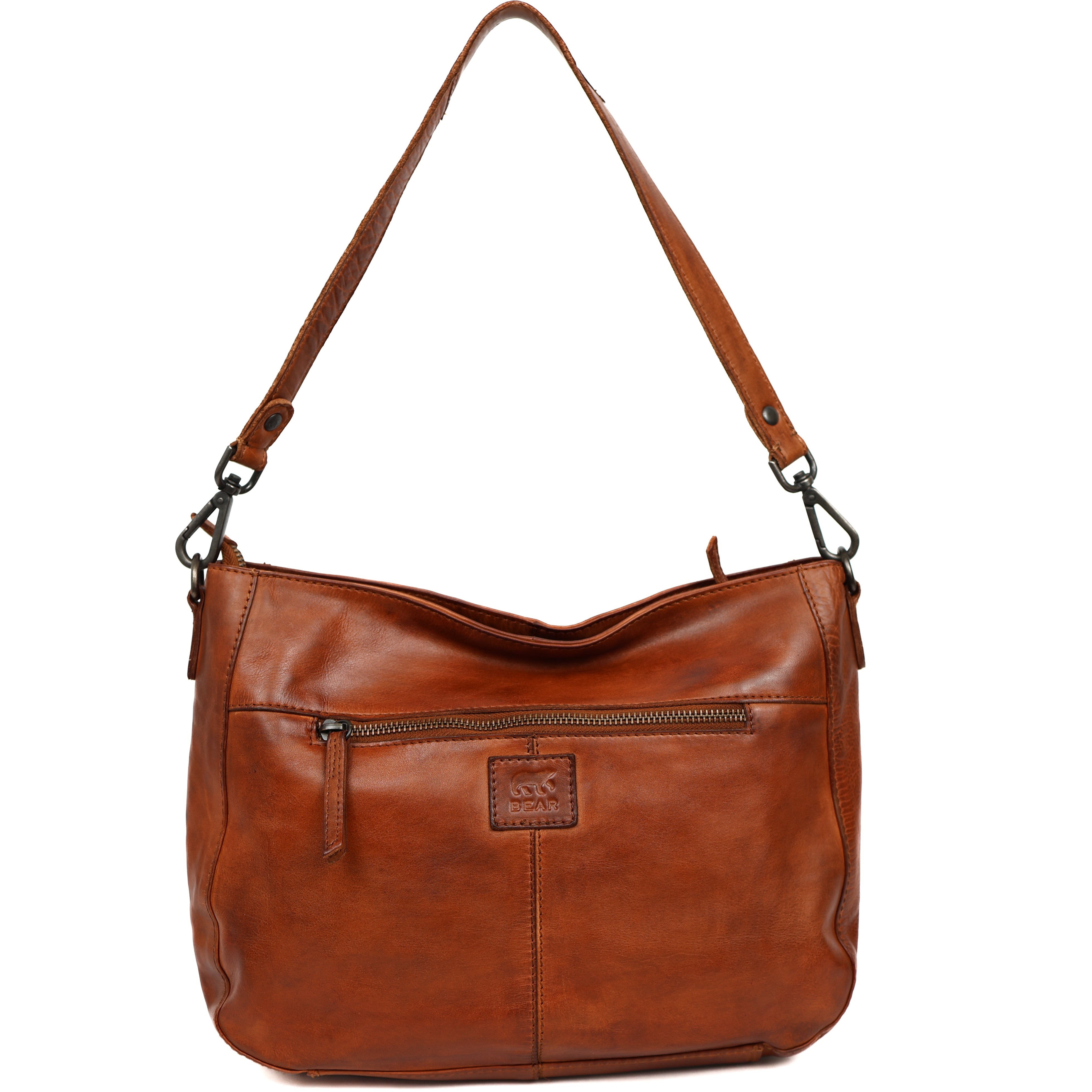 Hand-/schoudertas 'Jade' cognac
