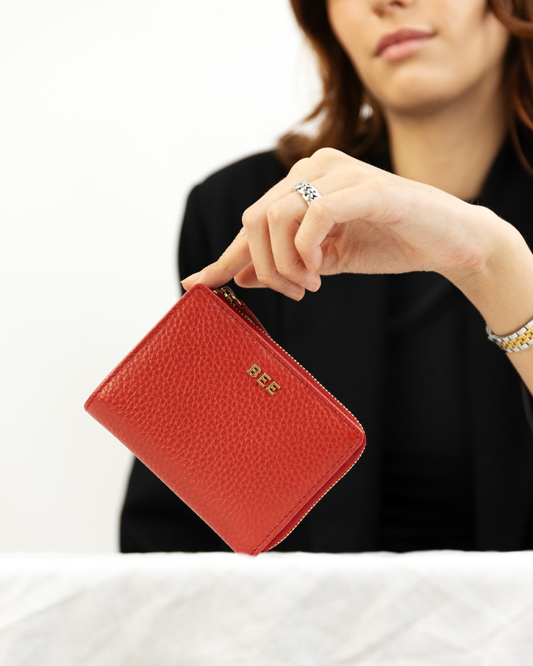 Zip wallet 'Vida' Red