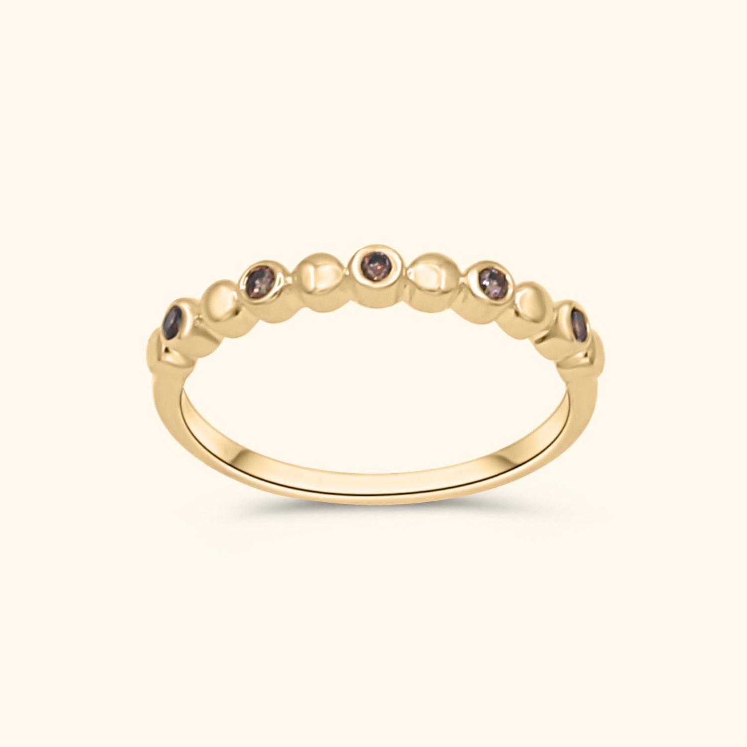 Bubba Brown Stacker Ring