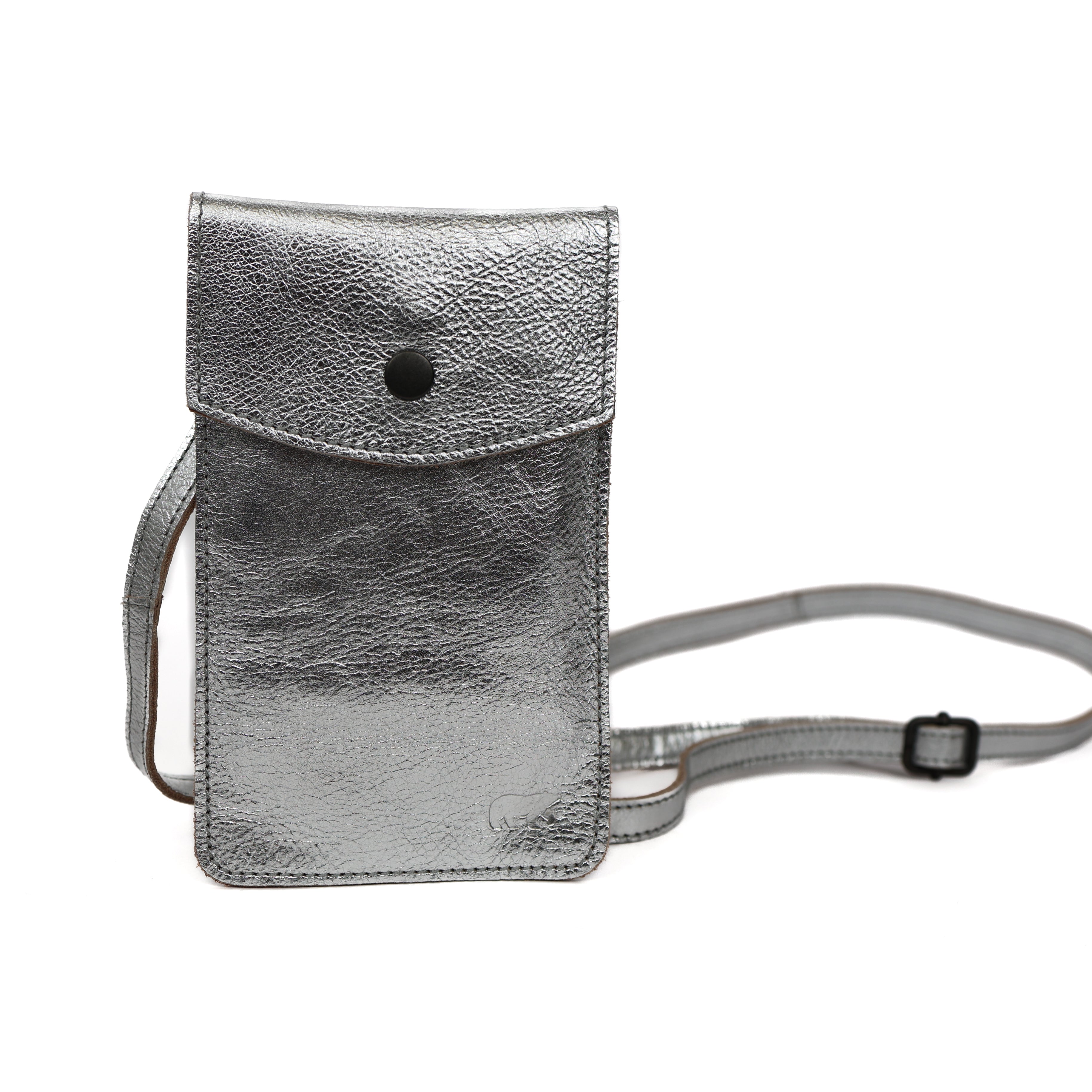 Telefoontasje 'Priya' silver