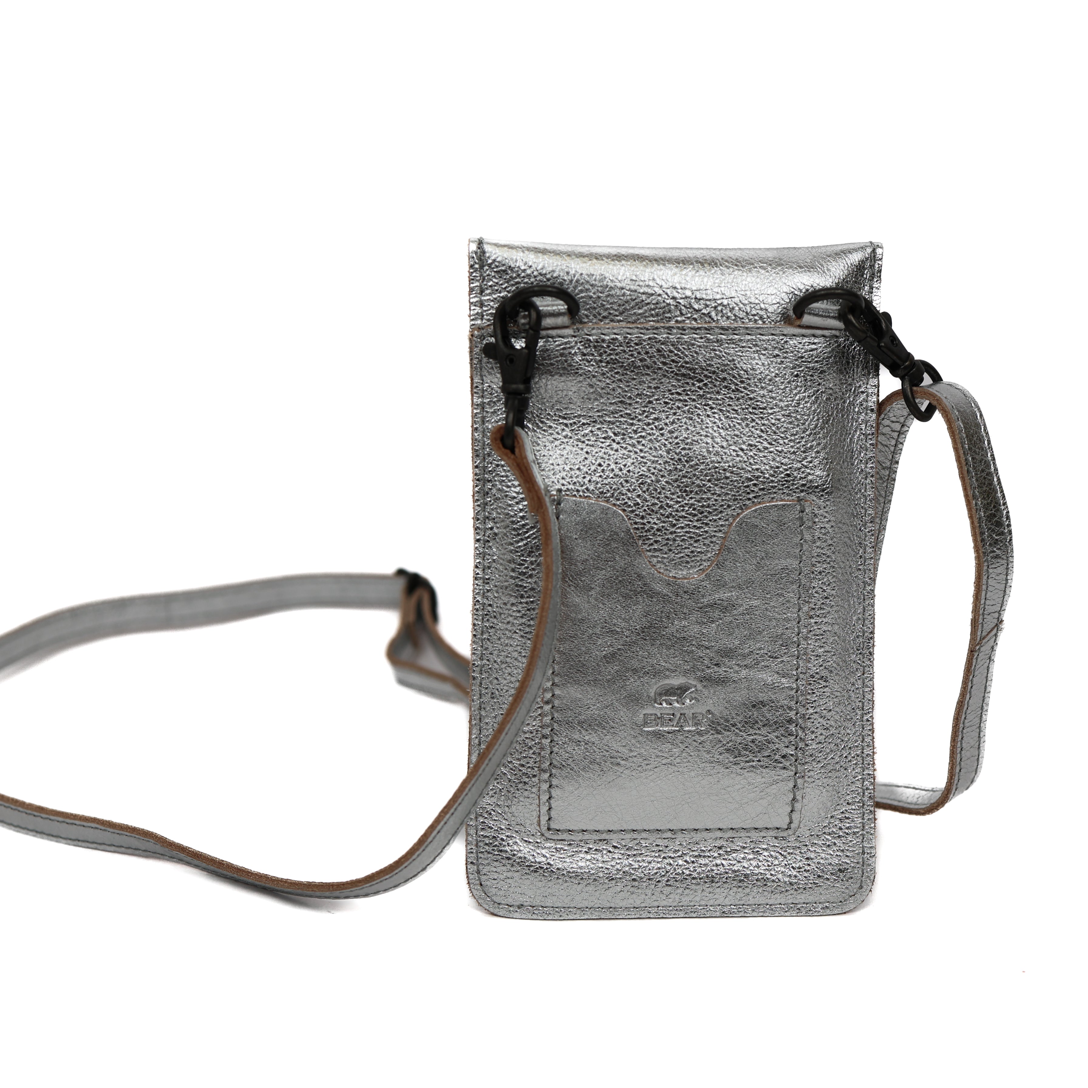 Telefoontasje 'Priya' silver