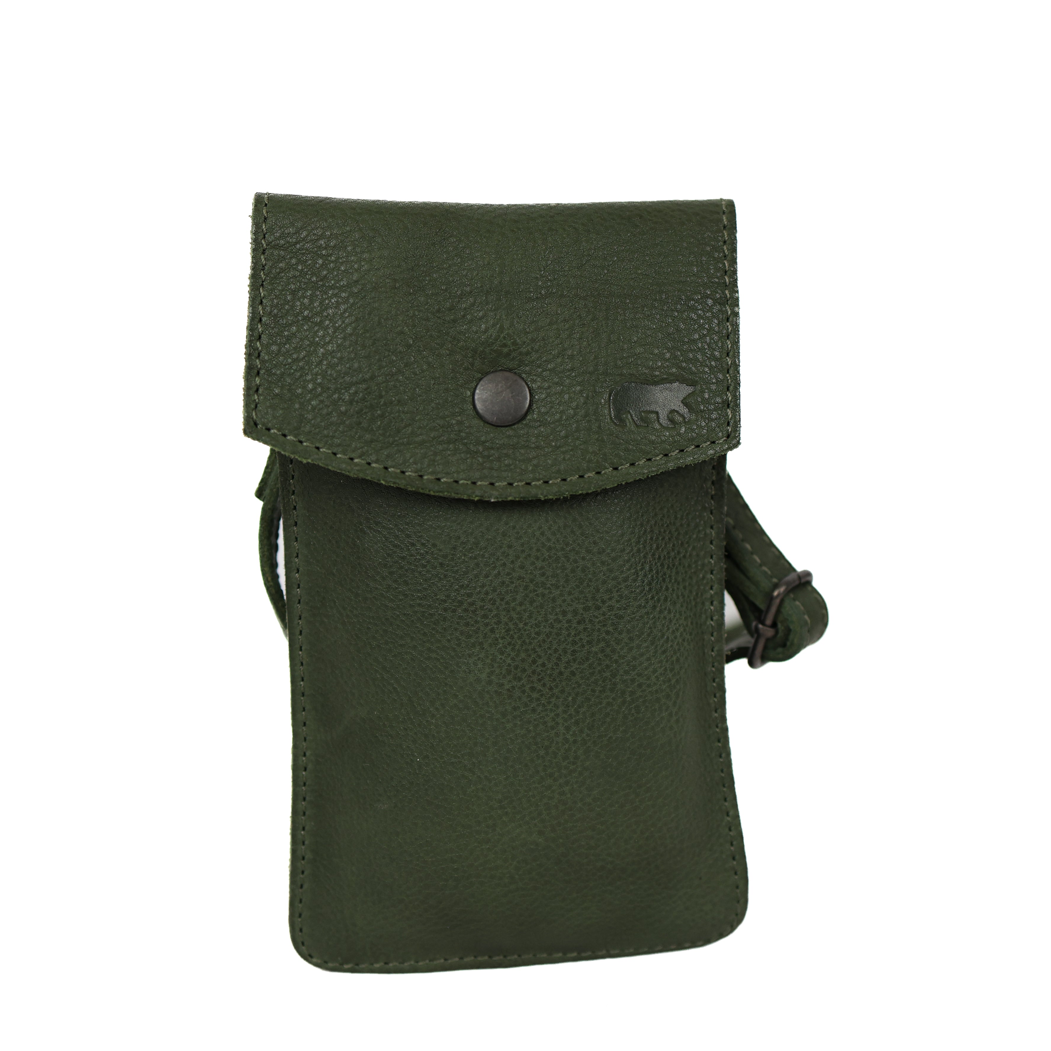 Phonebag 'Priya' green