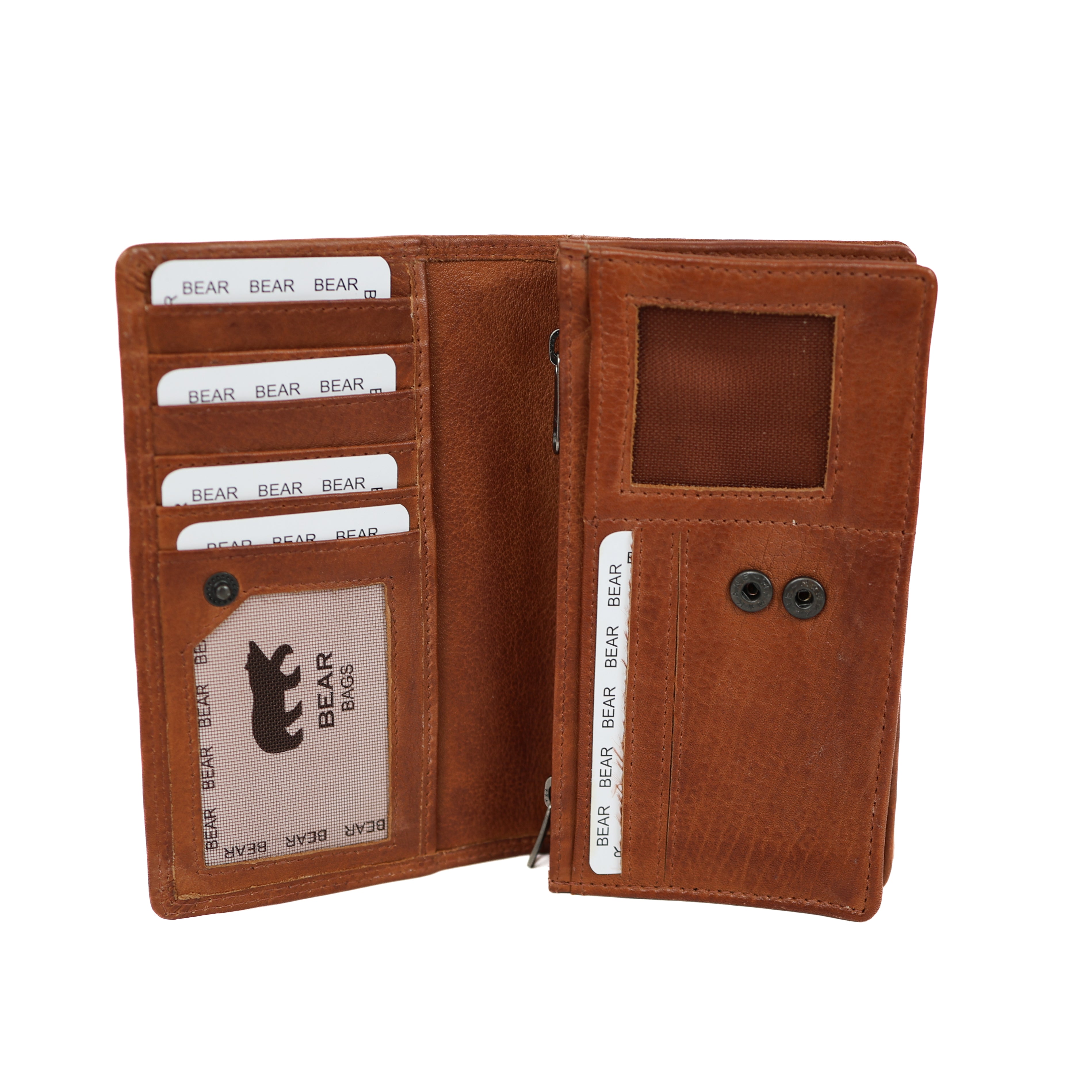 Wrap wallet 'Violan' cognac