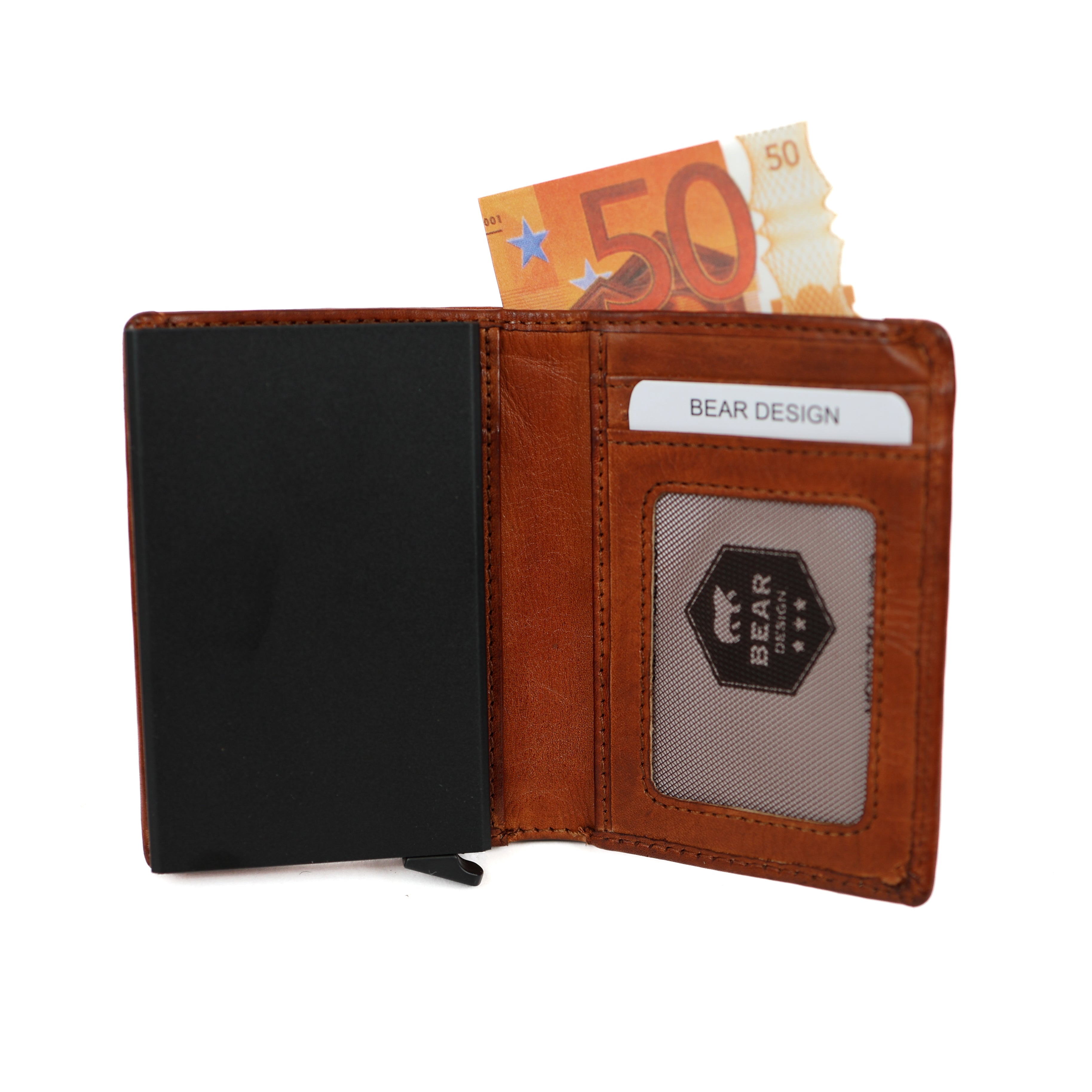 RFID Cardholder 'Ruby' Cognac