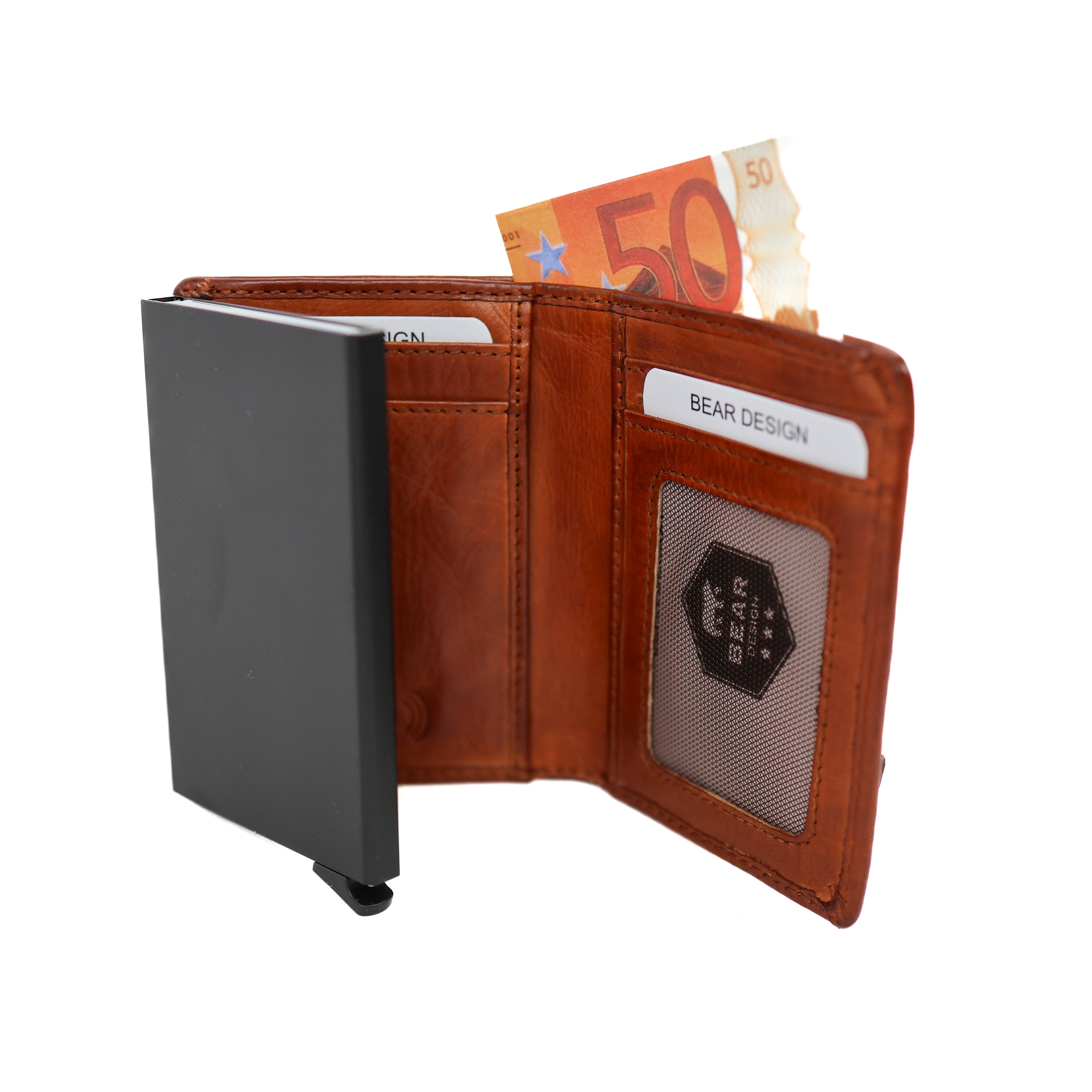 RFID Cardholder 'Ruby' Cognac