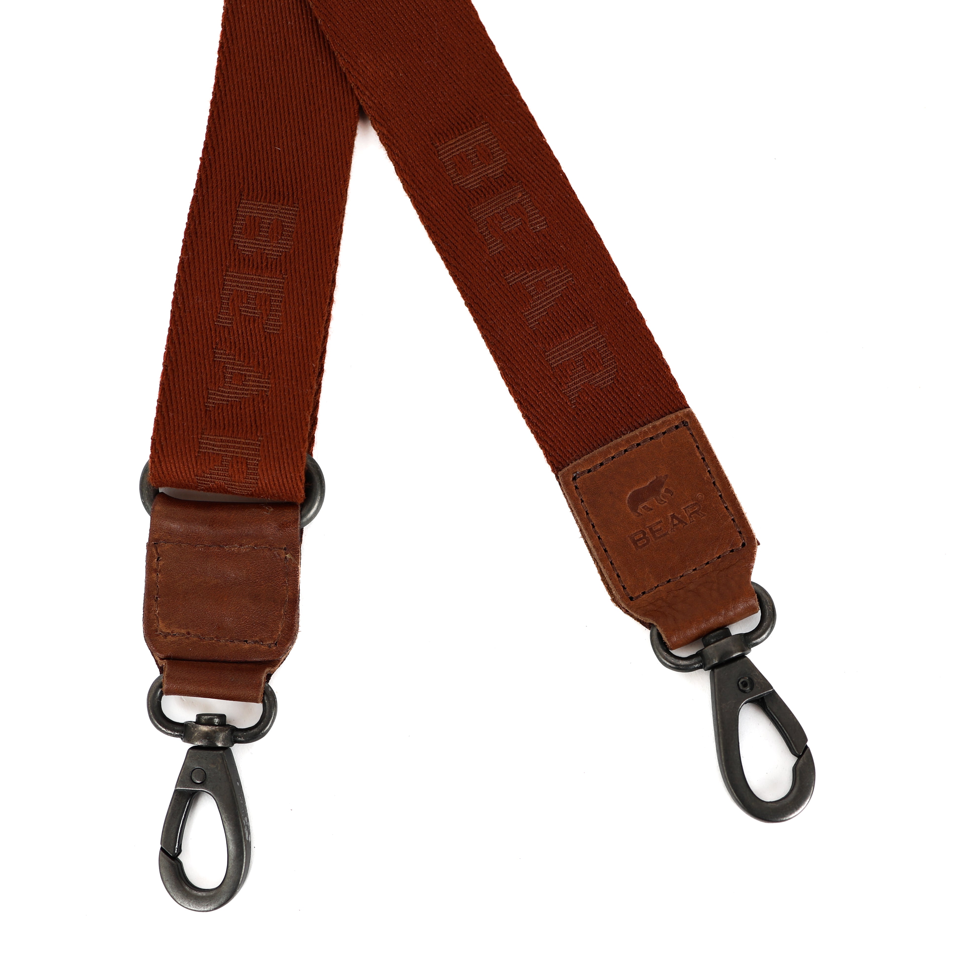Bag strap 'Puck' cognac