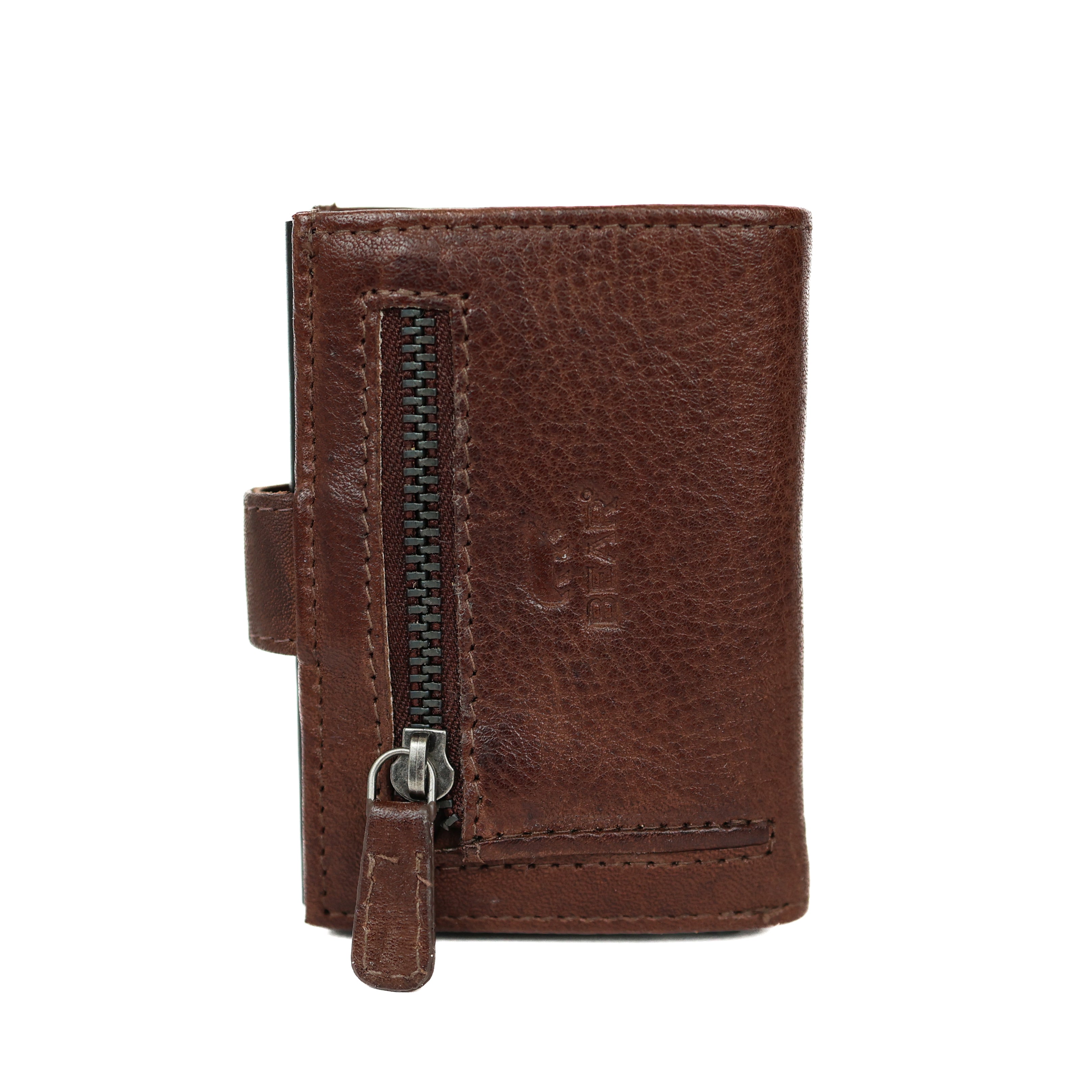 XL Card holder 'Mo' dark brown