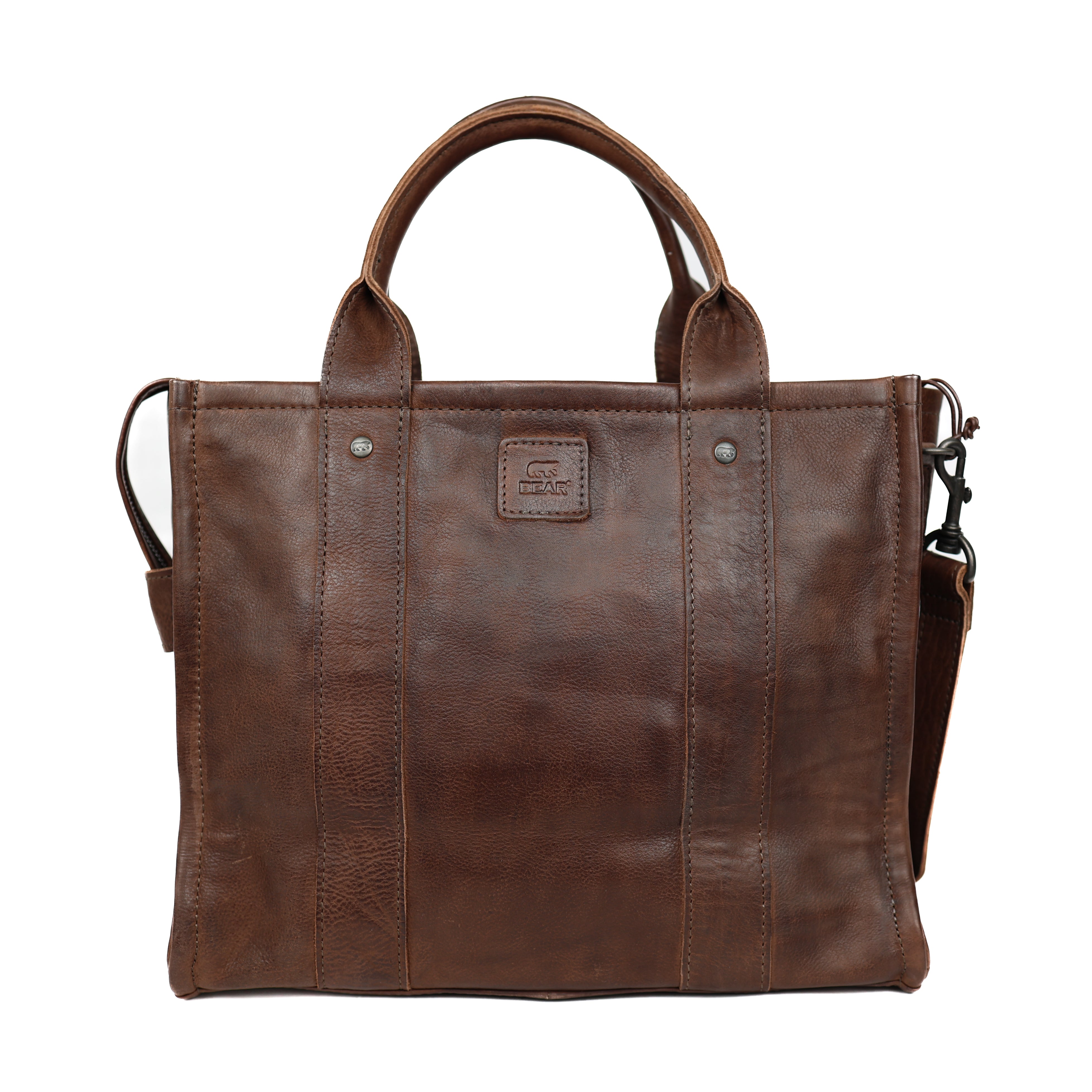 Tote bag 'Pepe' L dark brown