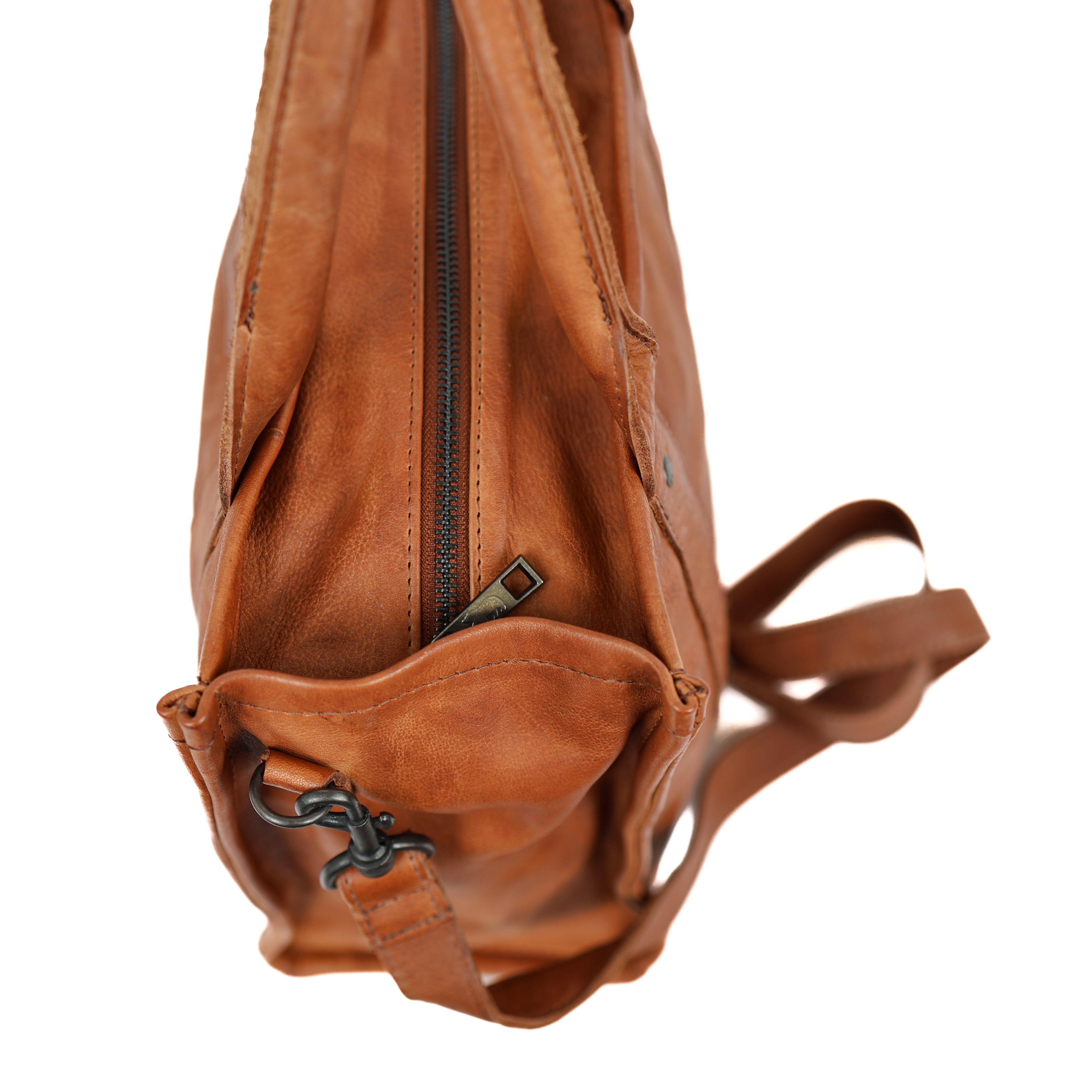 Tote bag 'Pepe' L cognac