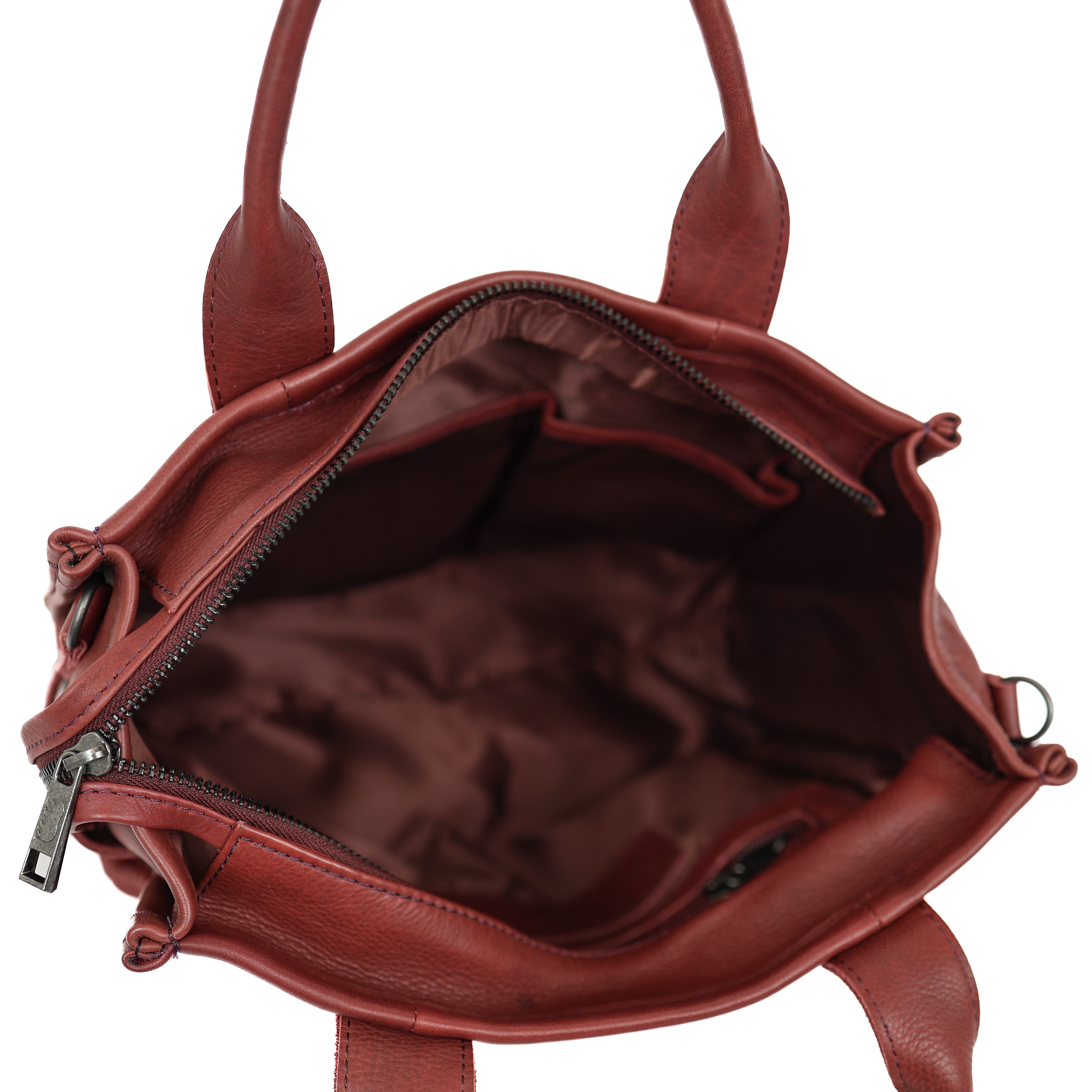 Tote bag 'Pepe' M bordeaux