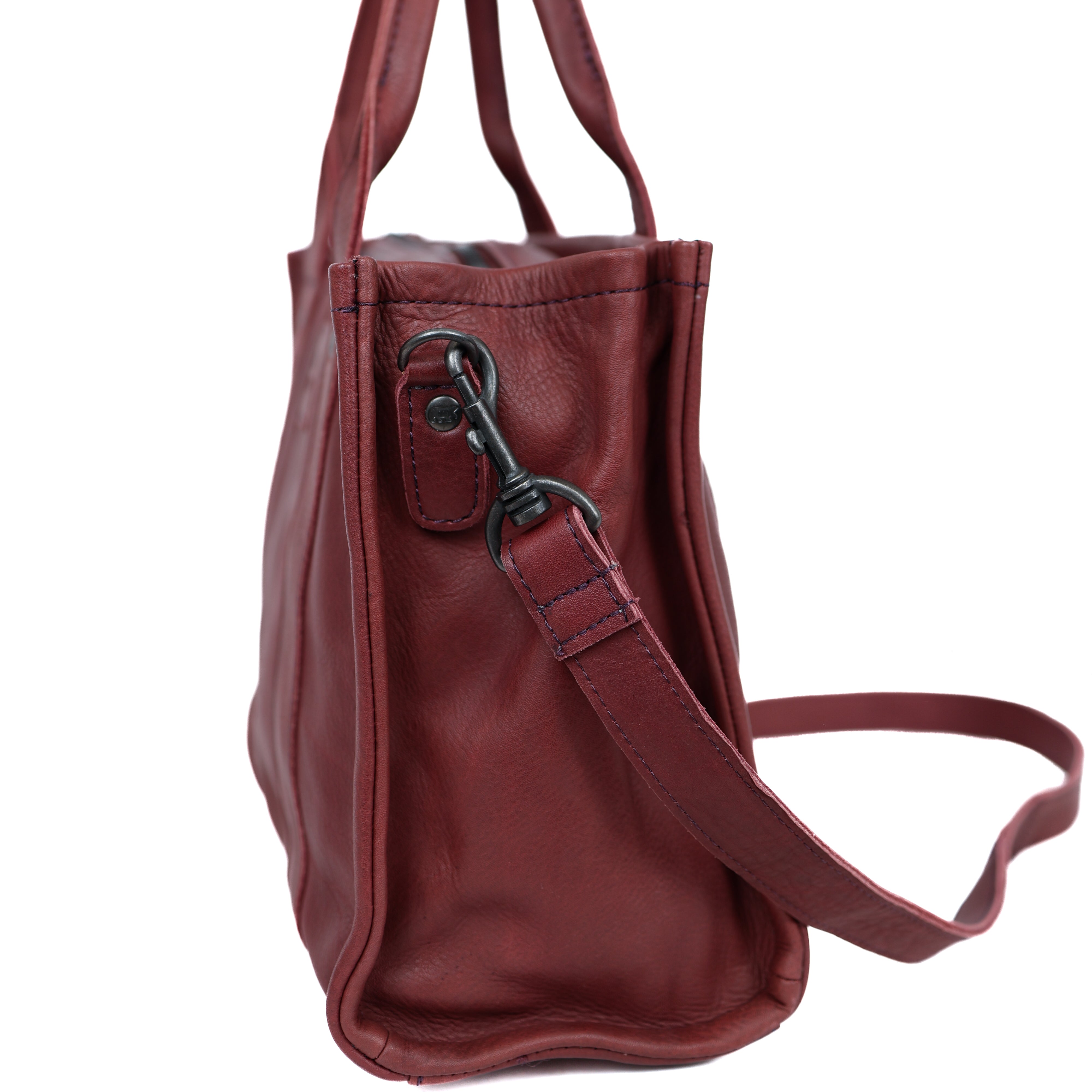 Tote bag 'Pepe' M bordeaux