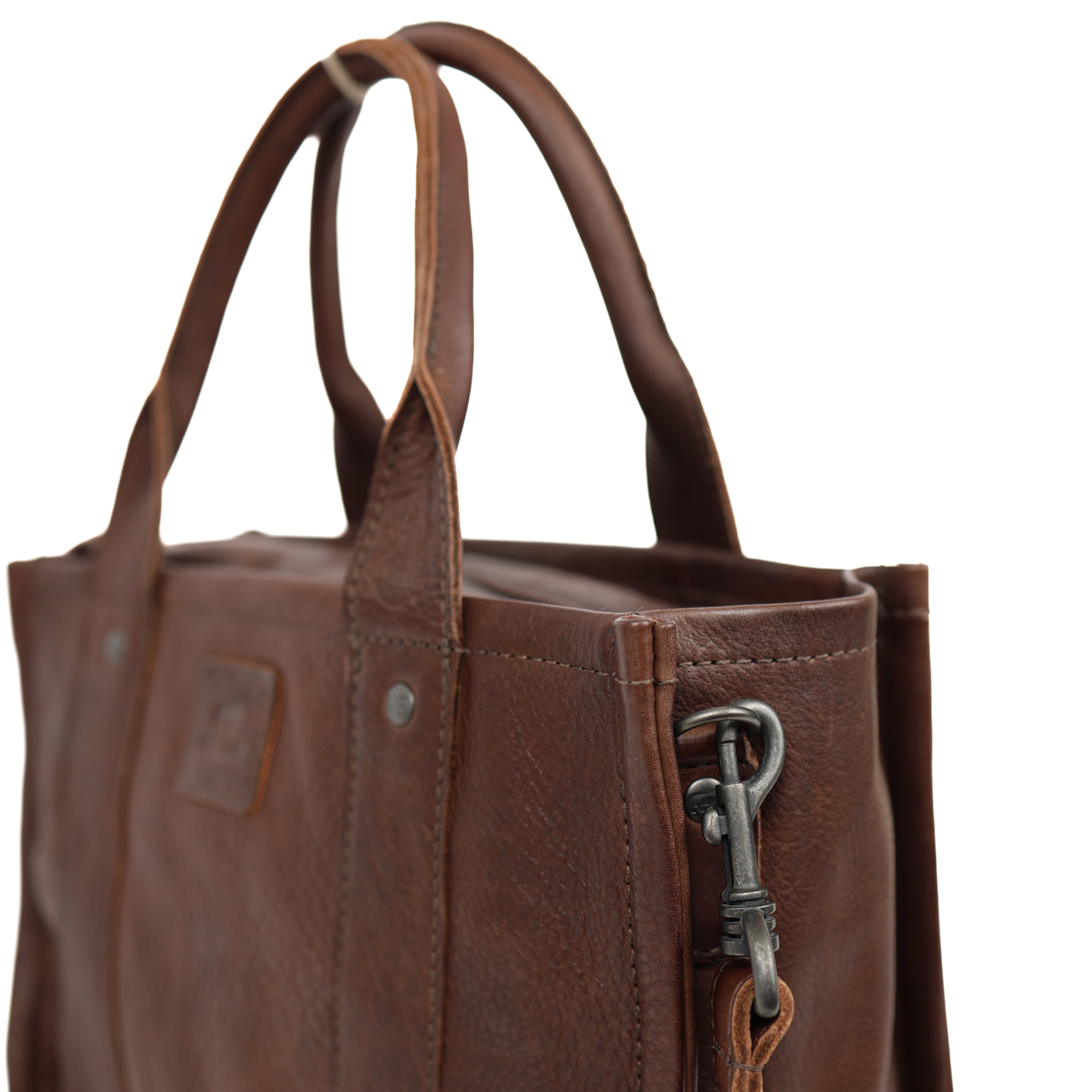Tote bag 'Pepe' M dark brown