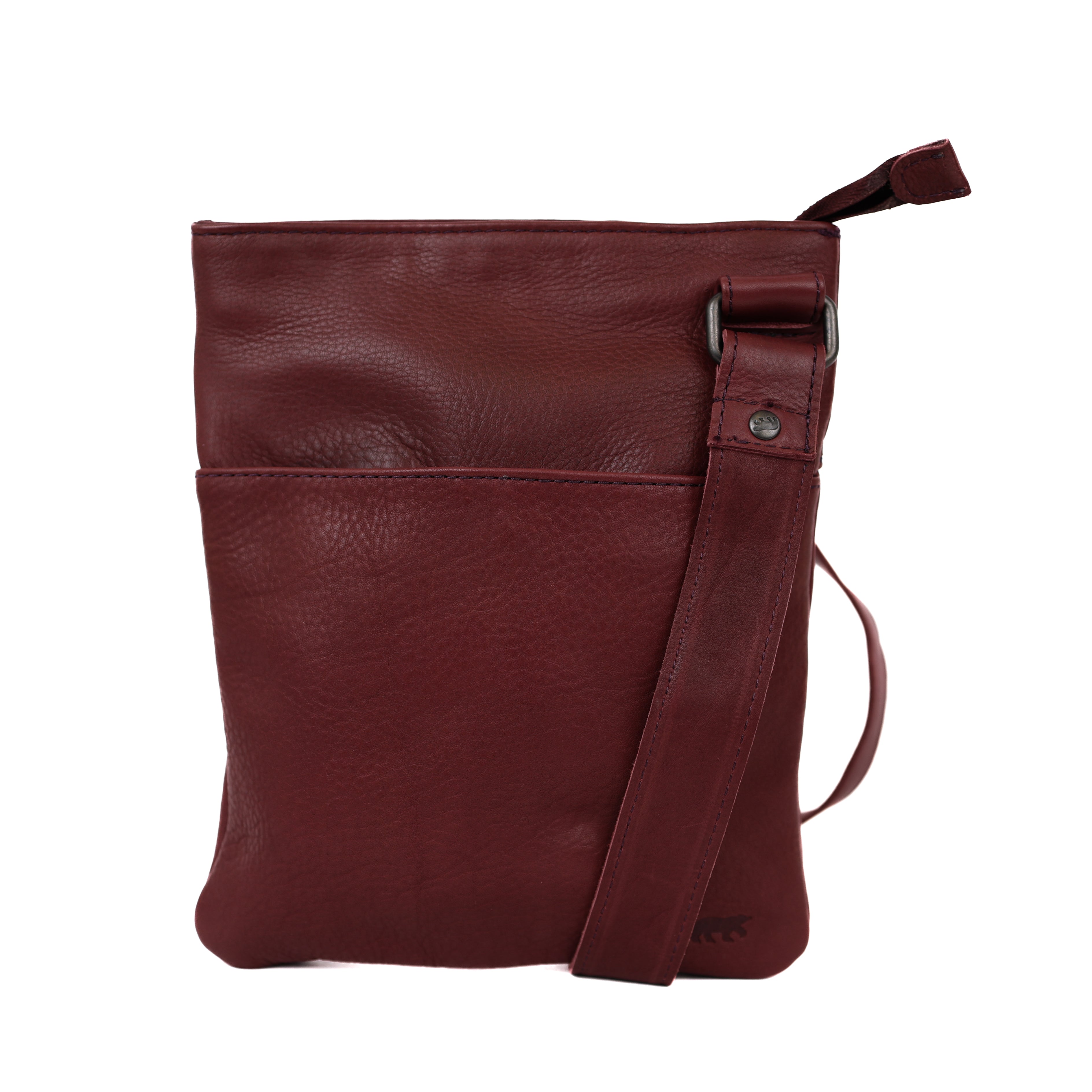 Shoulder bag 'Doris' burgundy
