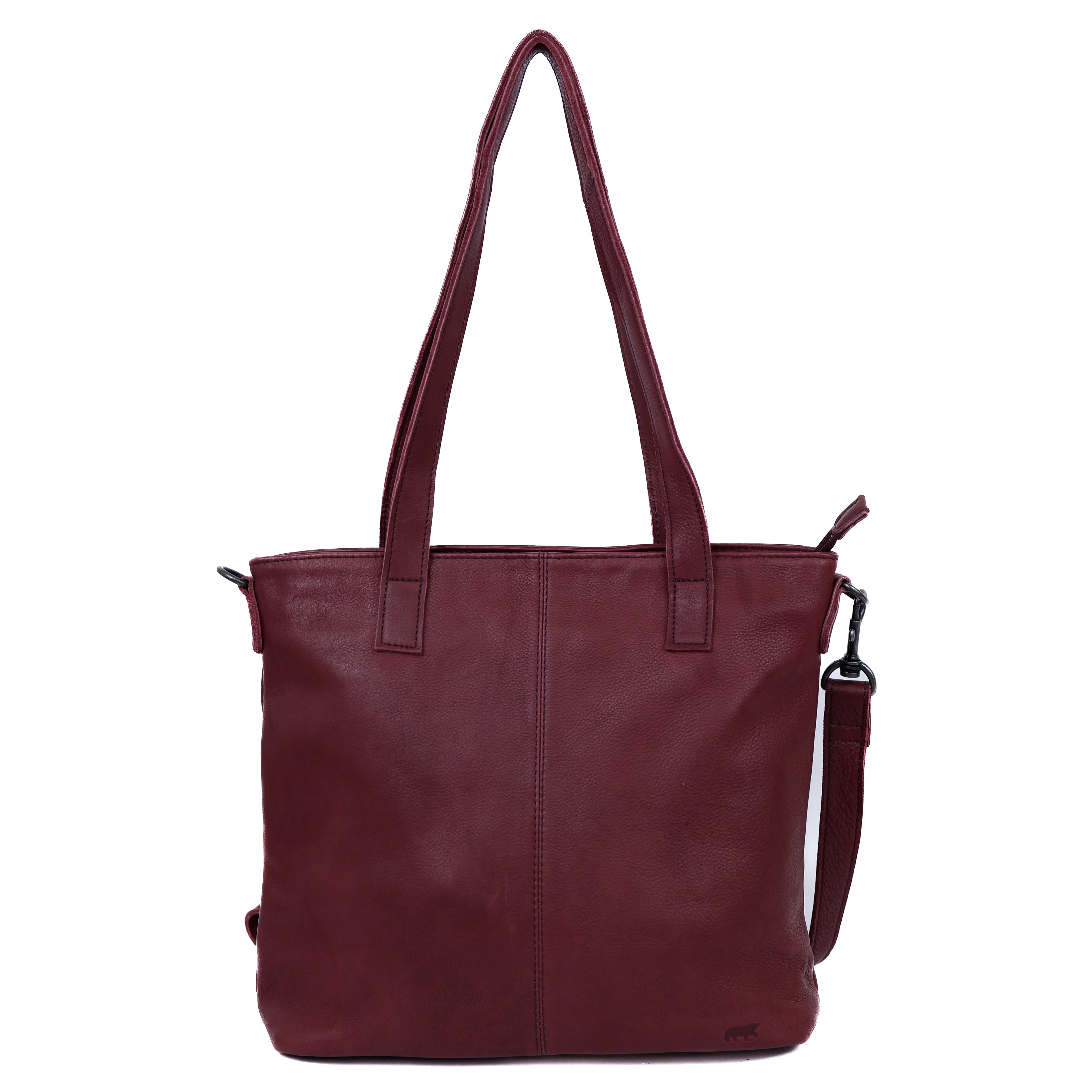 Hand/shoulder bag 'Jilke' burgundy