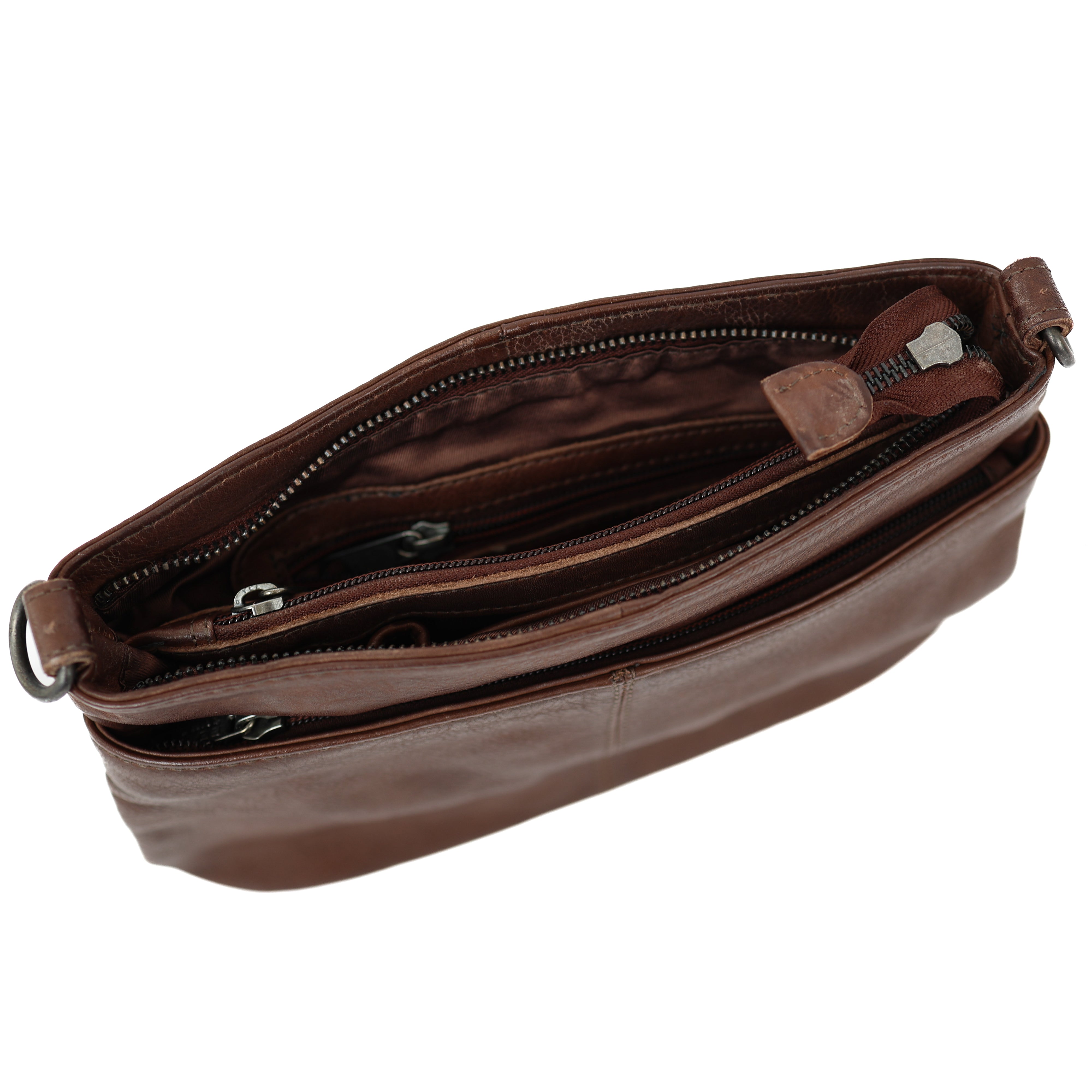 Shoulder bag 'Ashley' dark brown