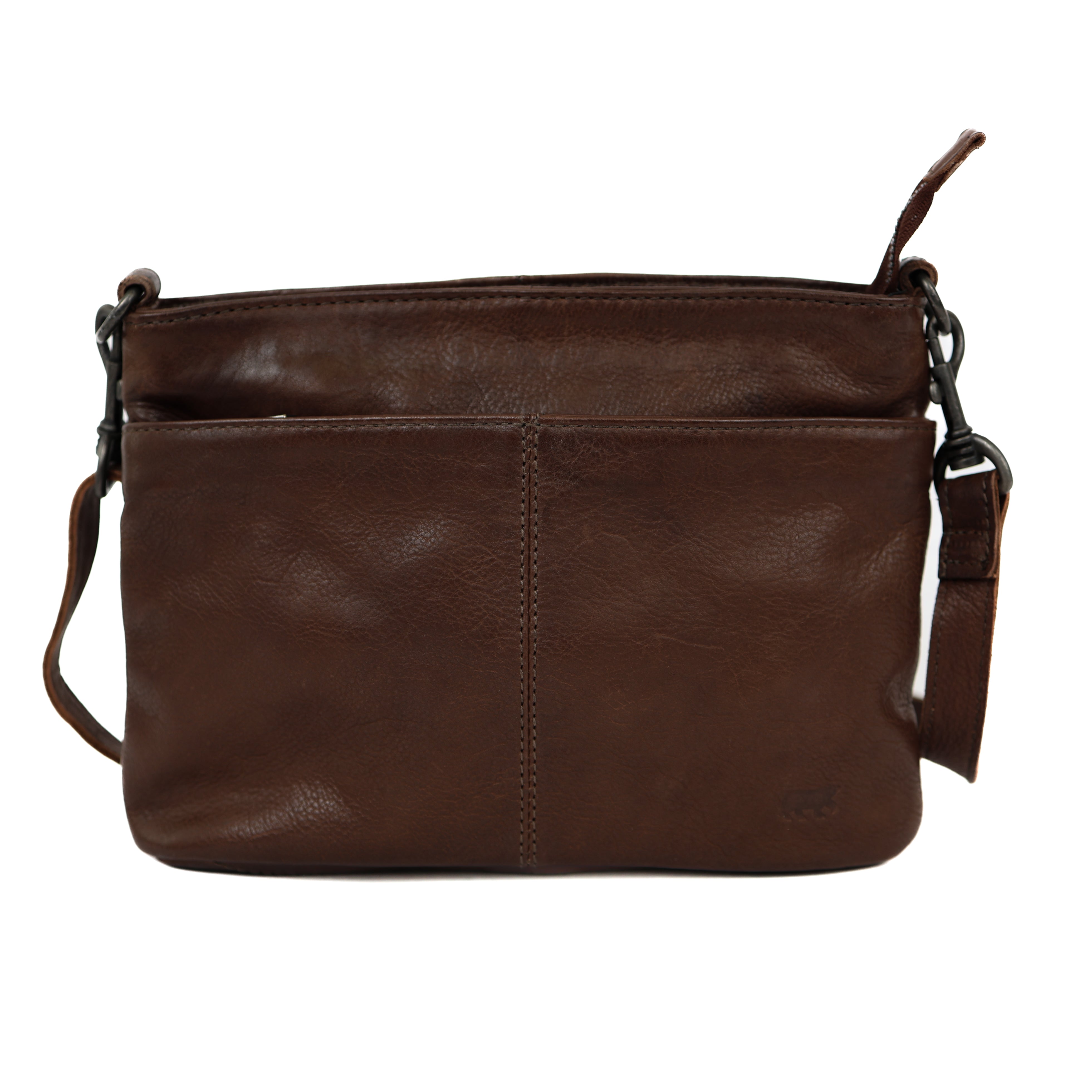 Shoulder bag 'Ashley' dark brown