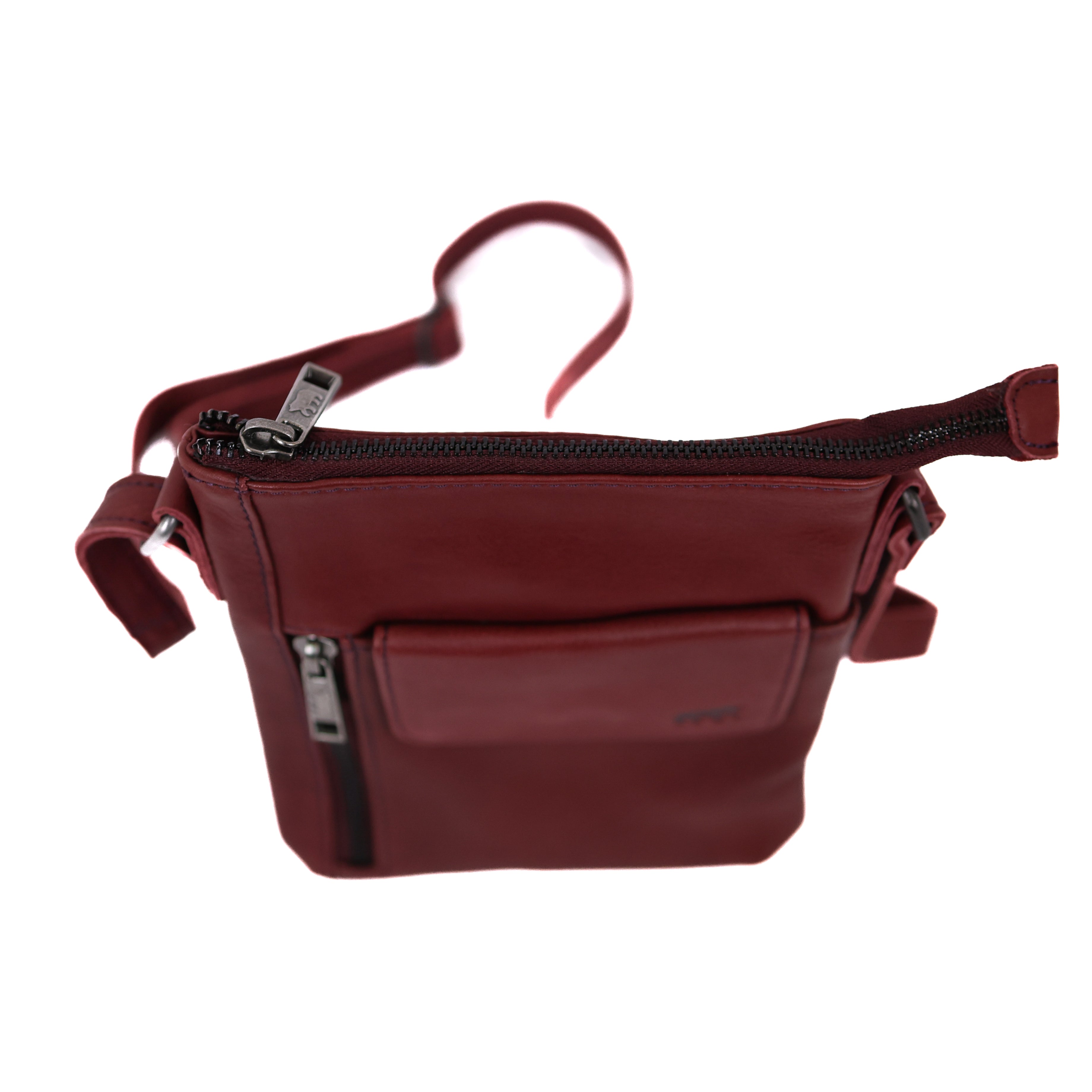 Shoulder bag 'Davide' burgundy