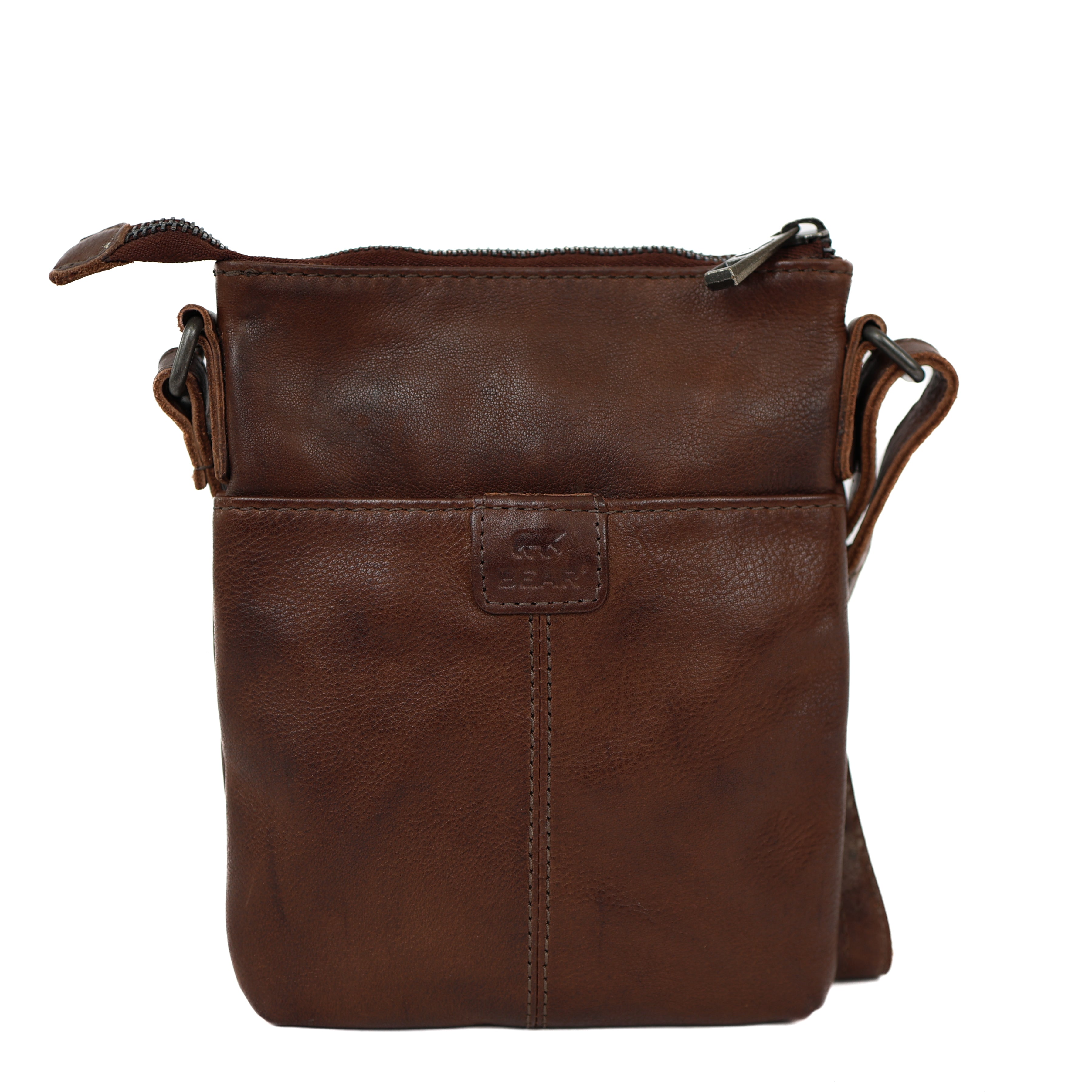 Shoulder bag 'Davide' dark brown