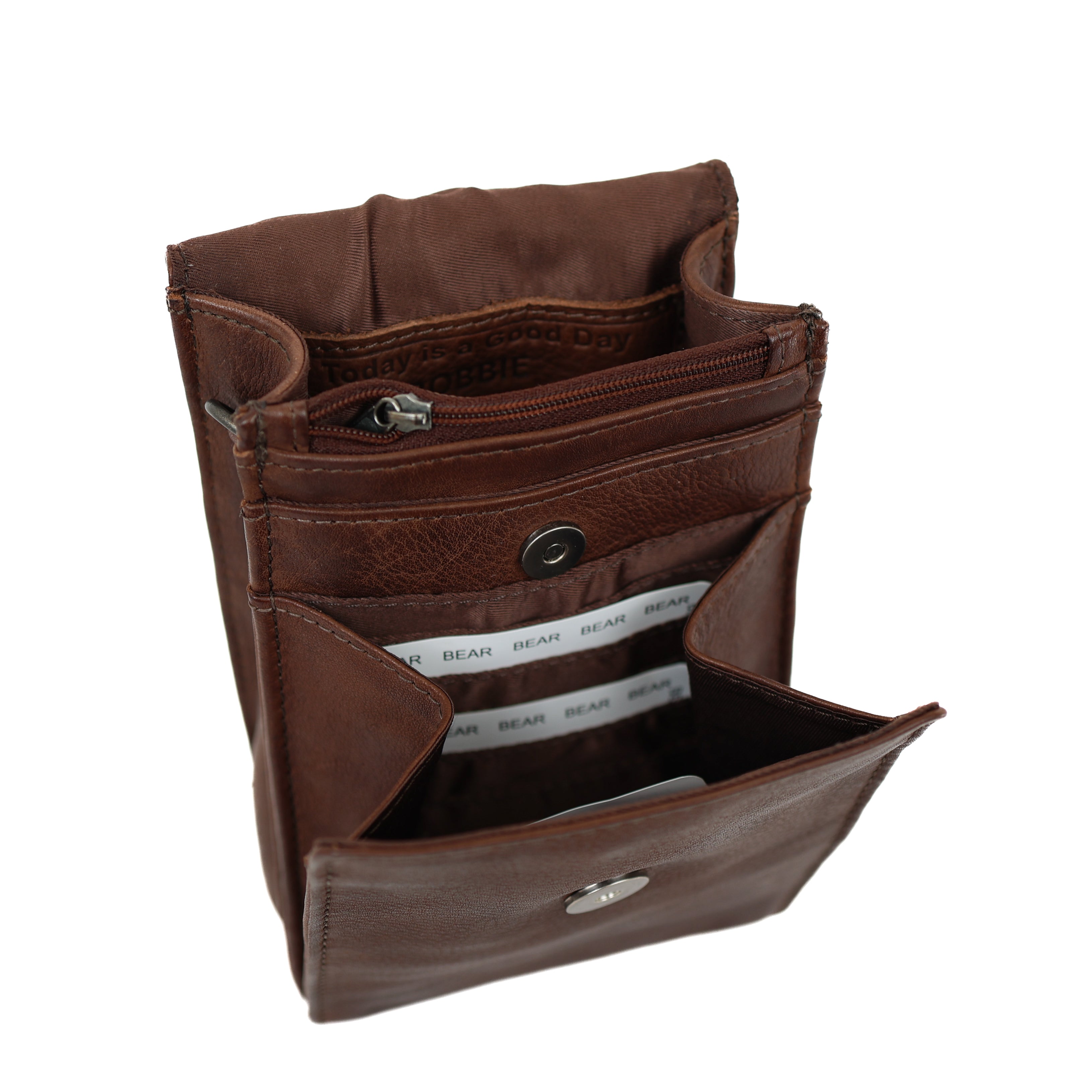 Shoulder bag 'Robbie' 2.0 dark brown