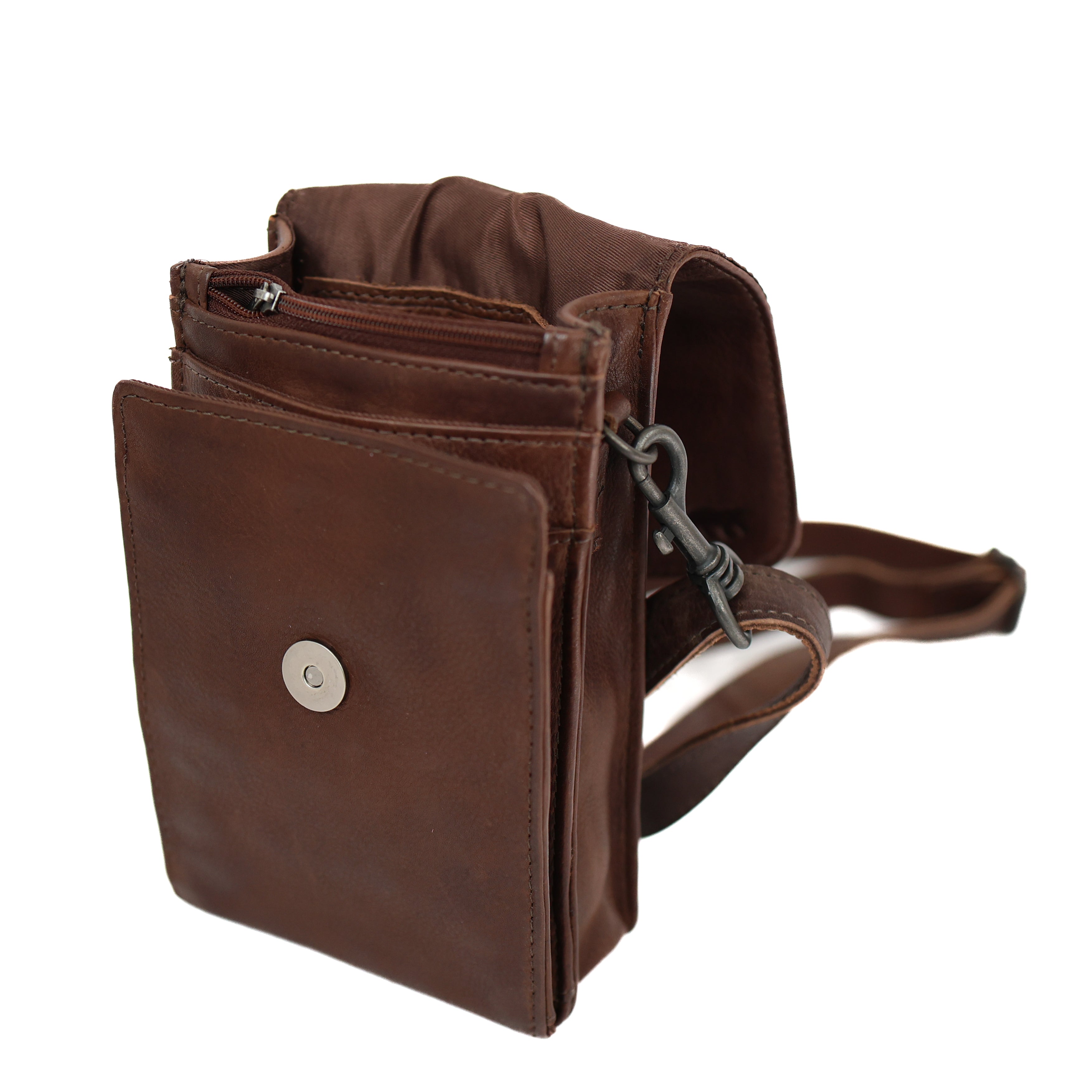 Shoulder bag 'Robbie' 2.0 dark brown