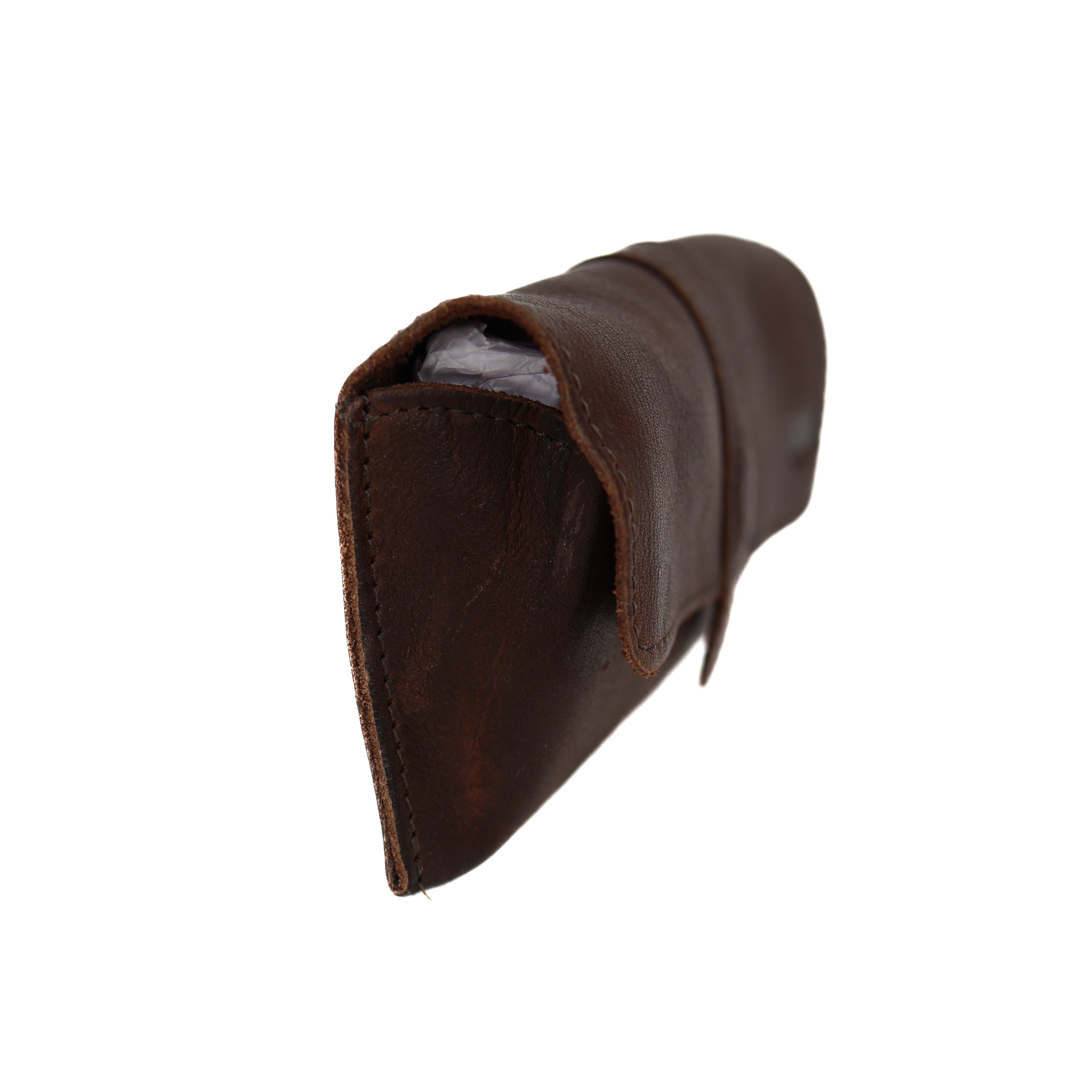 Glasses case 'Weta' dark brown
