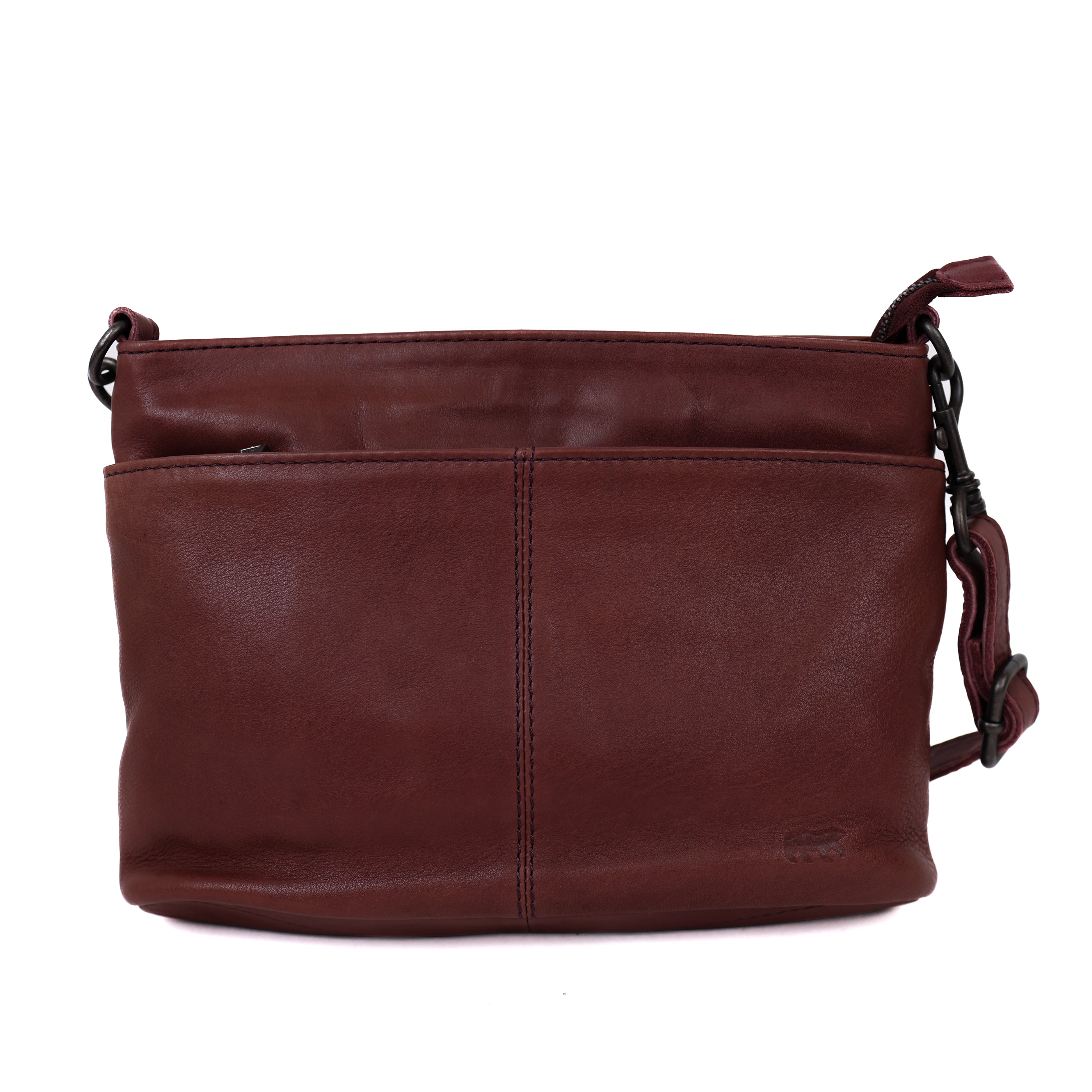 Shoulder bag 'Ashley' burgundy
