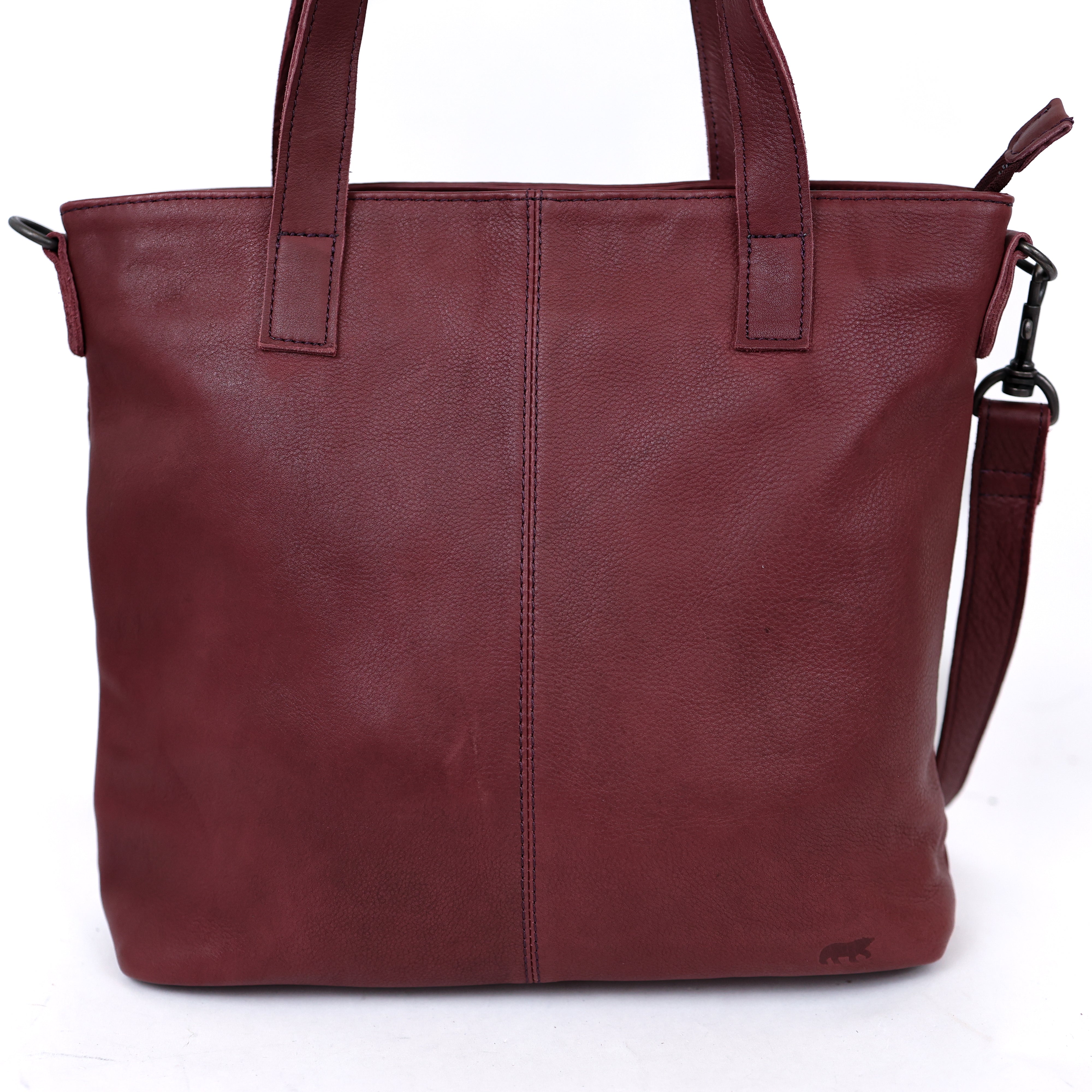 Hand/shoulder bag 'Jilke' burgundy